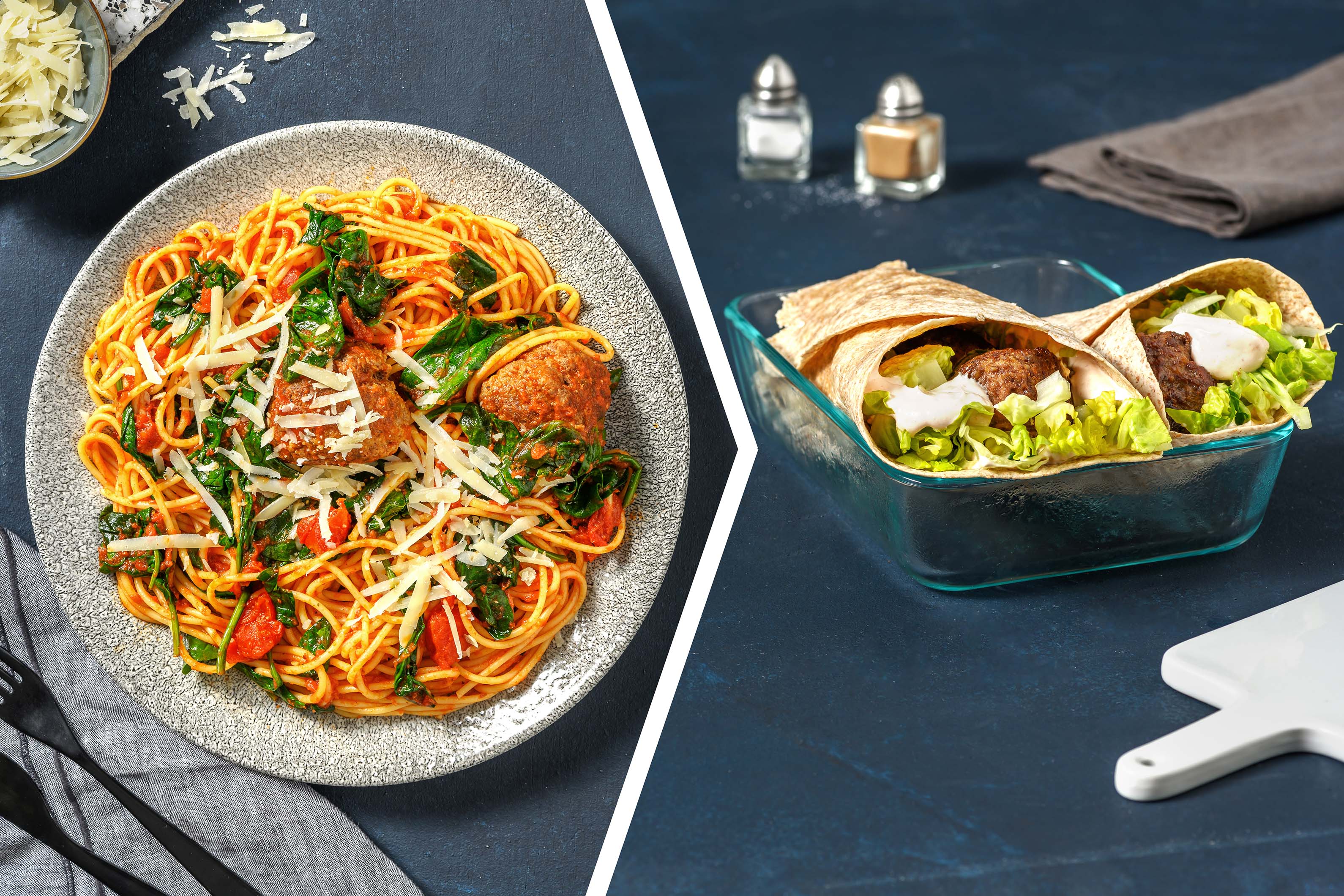 Beef Meatball Spaghetti Recipe HelloFresh