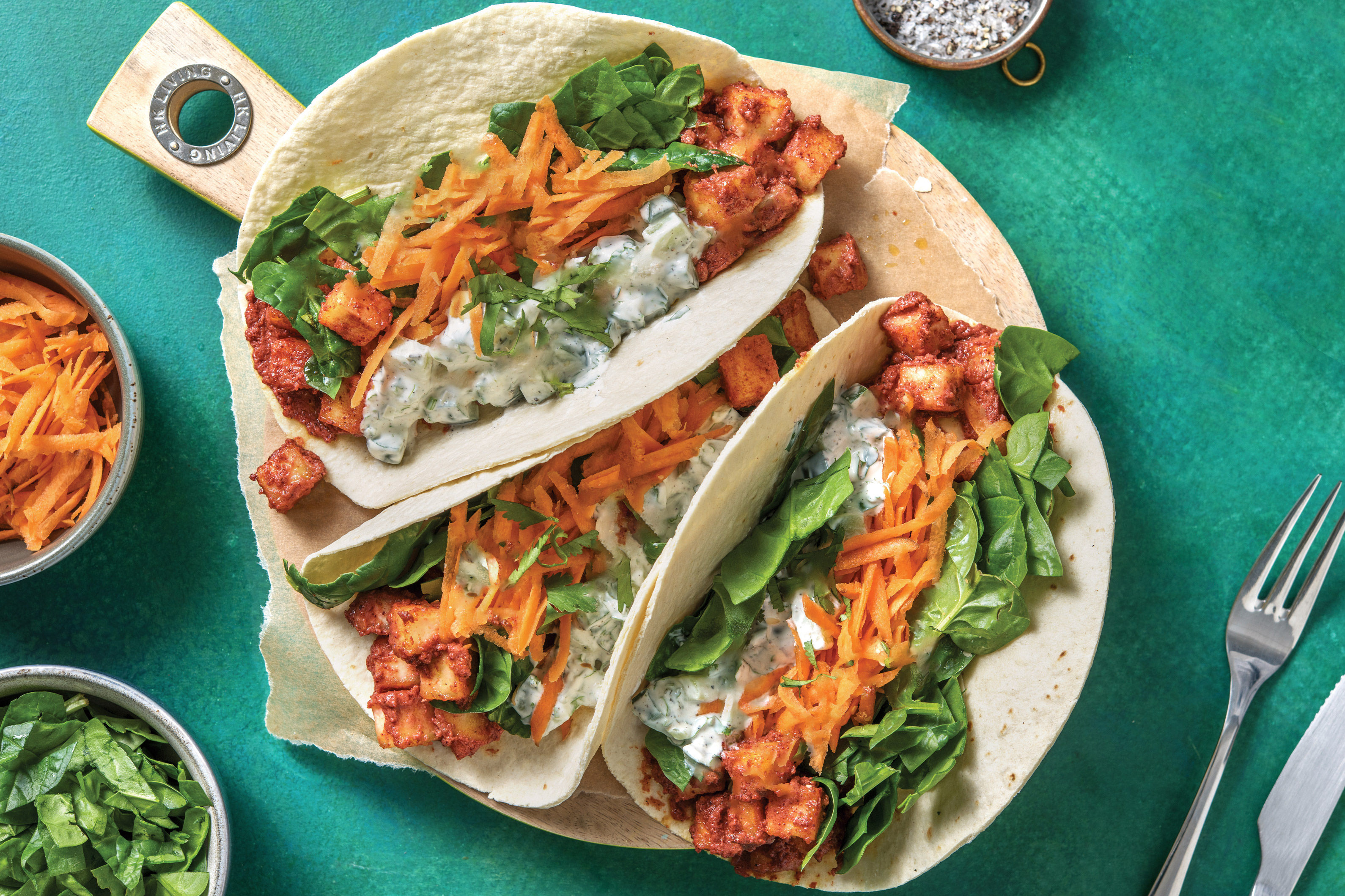 Bengal Paneer Cheese Tacos Recipe HelloFresh