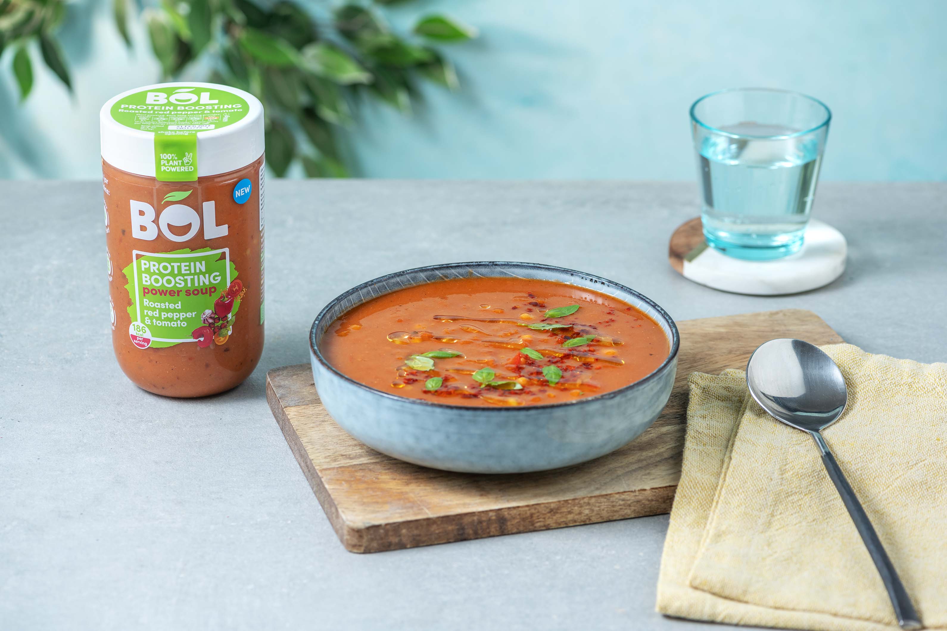 BOL Roasted Red Pepper & Tomato Power Soup 600g Recipe | HelloFresh