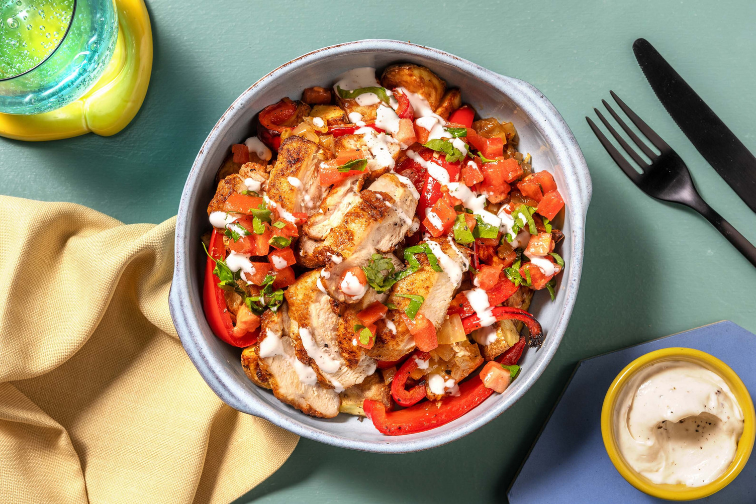 Shawarma Spiced Chicken Bowls Recipe Hellofresh