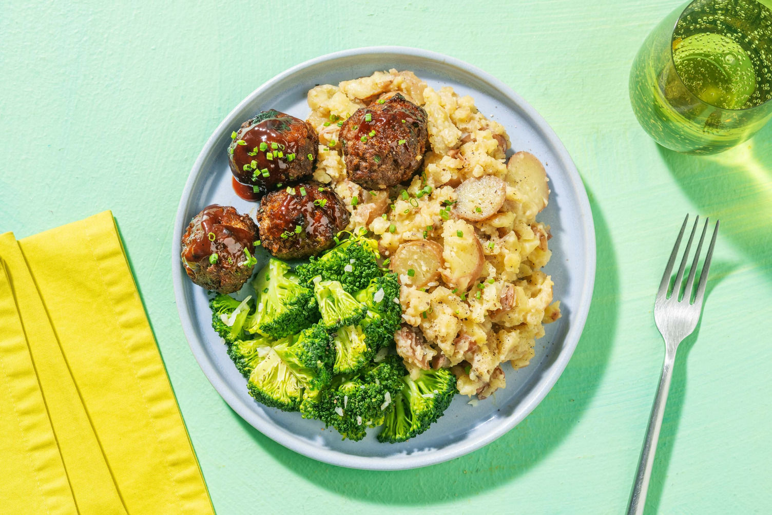 BBQ Beef Meatballs Recipe HelloFresh