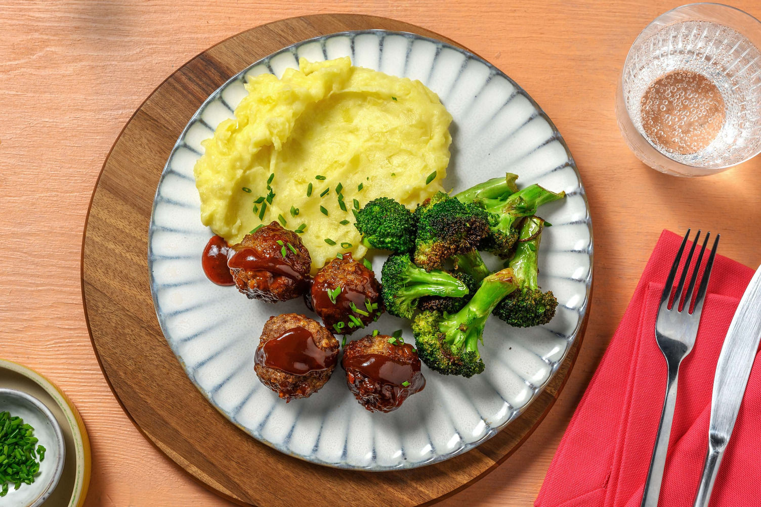 Saucy BBQ Beef Meatballs Recipe HelloFresh