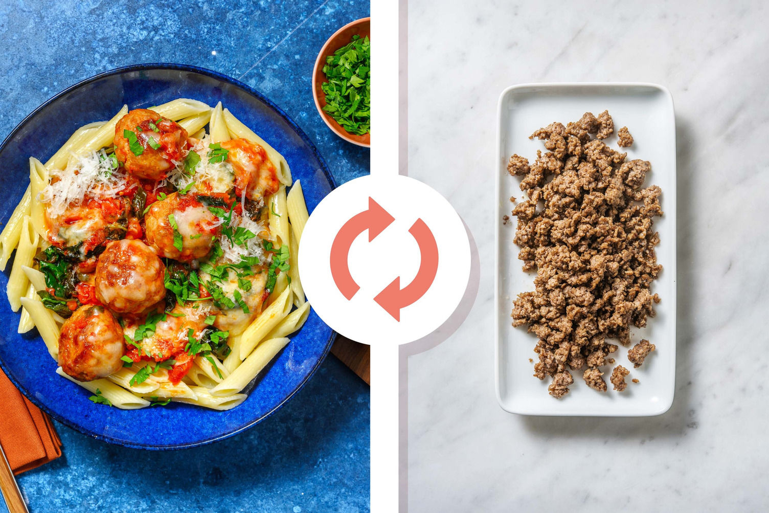 Italian Beef Meatballs in Sauce Recipe HelloFresh