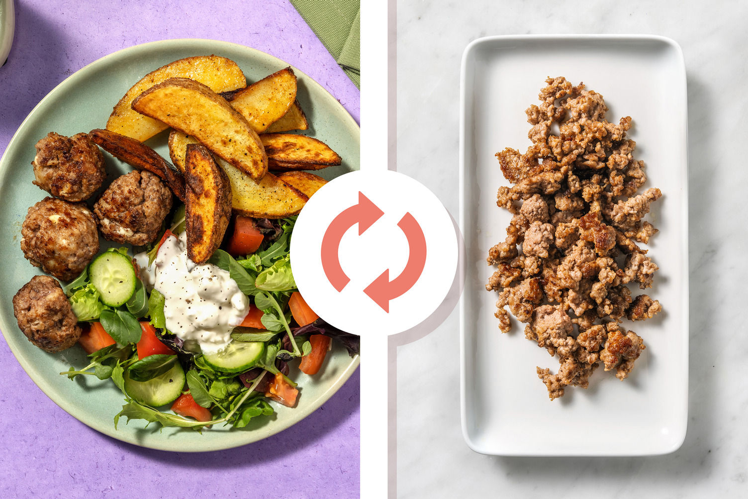 Aegean SeaInspired Turkey Feta Meatballs Recipe HelloFresh