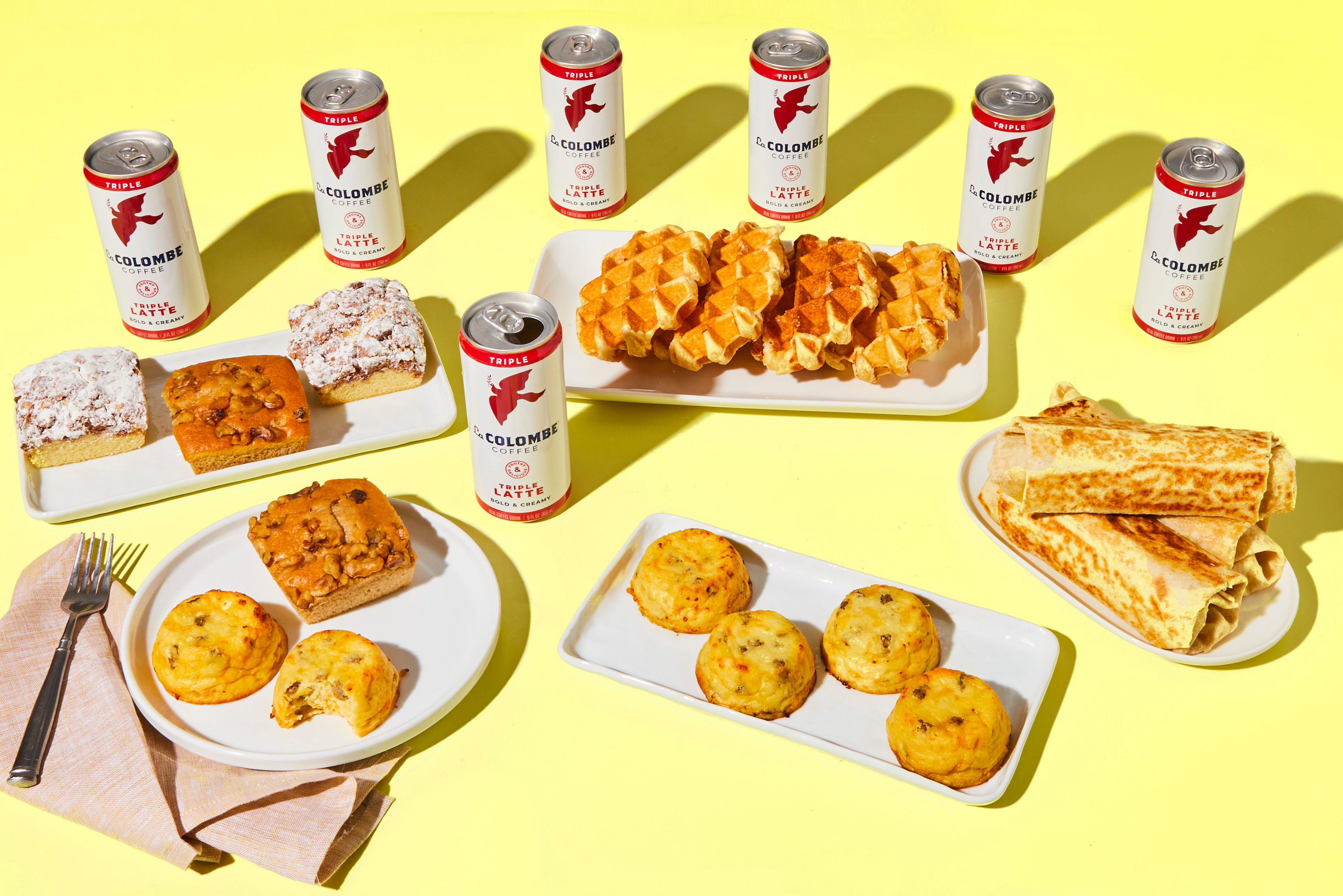 Breakfast Faves with a TripleShot Latte Recipe HelloFresh