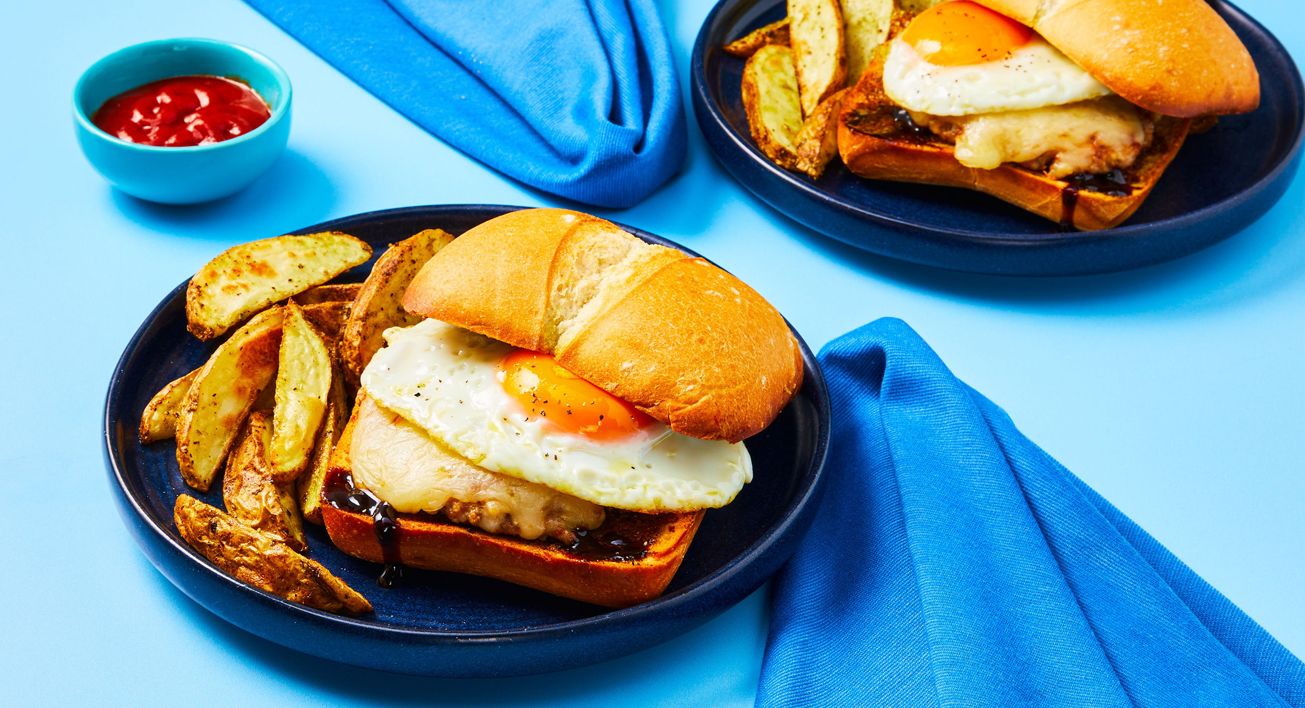 Buon Giorno Pork Sausage & Egg Sandos Recipe