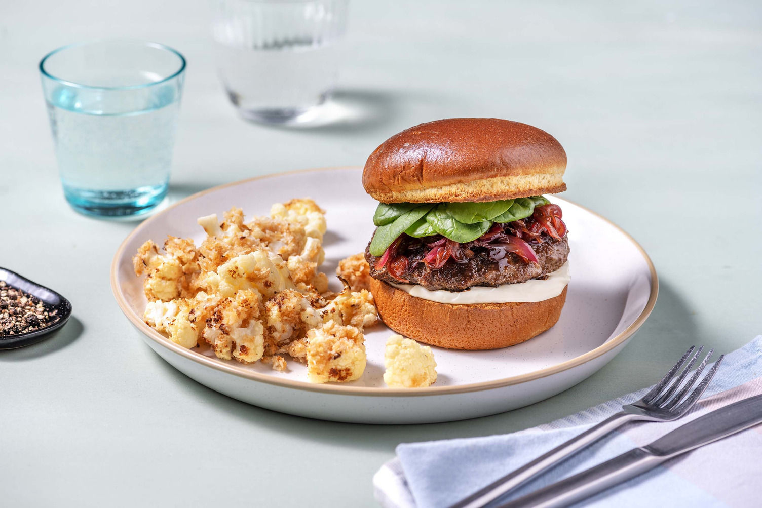 Caramelized Onion Burgers Recipe HelloFresh