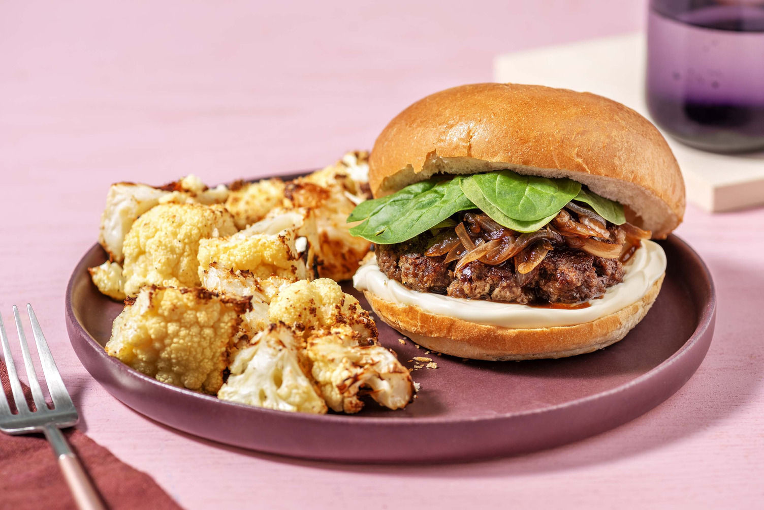 Caramelized Onion Burgers Recipe HelloFresh