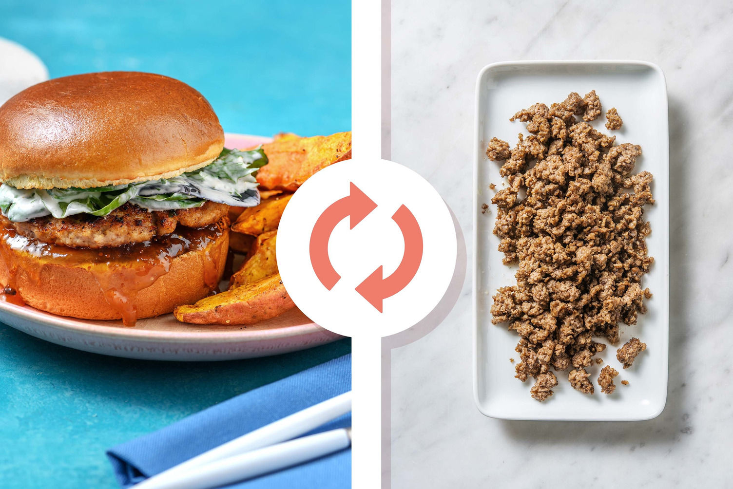 IndianSpiced Beef Burgers Recipe HelloFresh