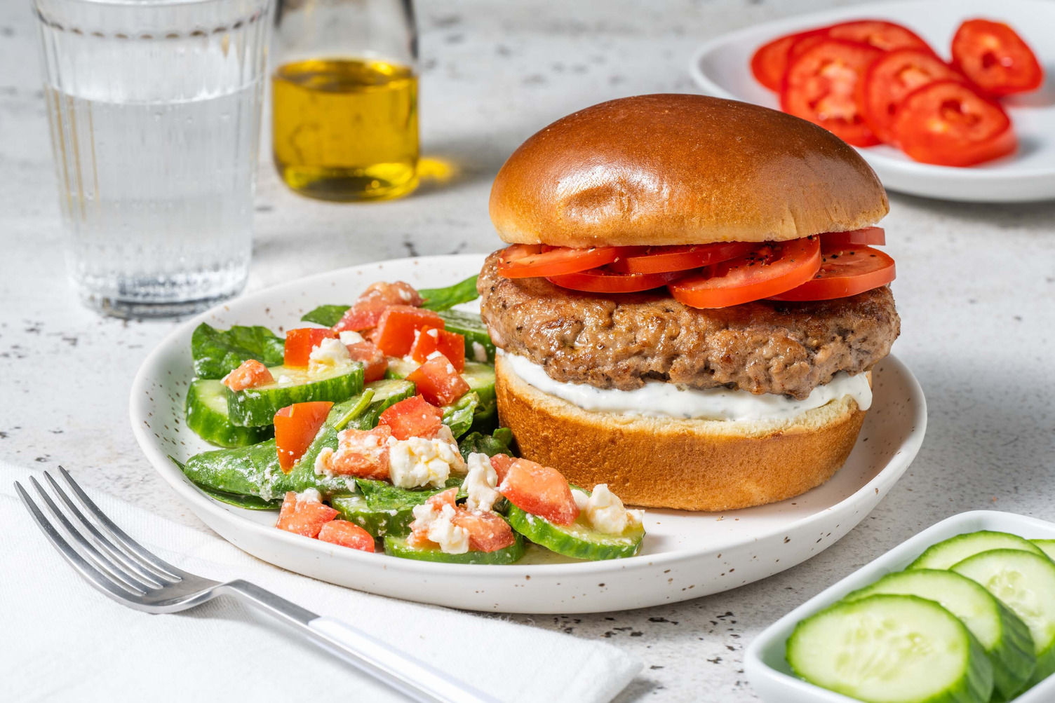 Cal Smart Dilly Turkey Burgers Recipe HelloFresh