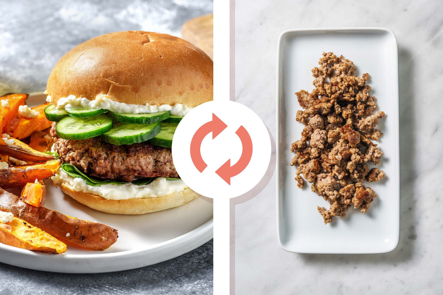 Mediterranean Turkey Burgers Recipe HelloFresh