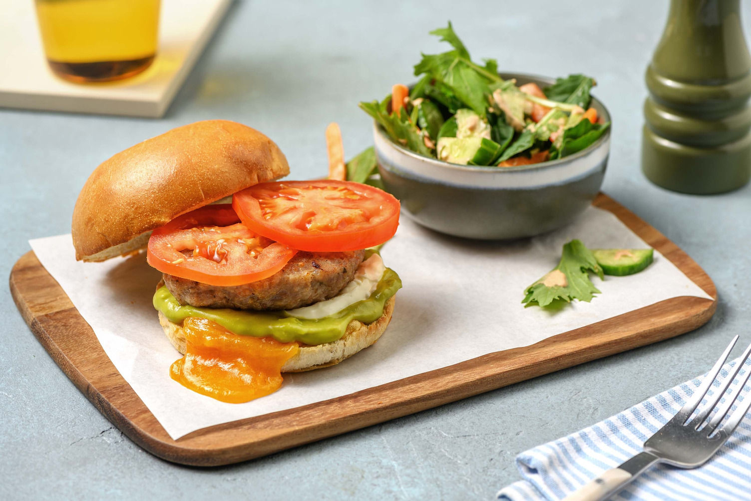 TexMex Turkey Burgers Recipe HelloFresh