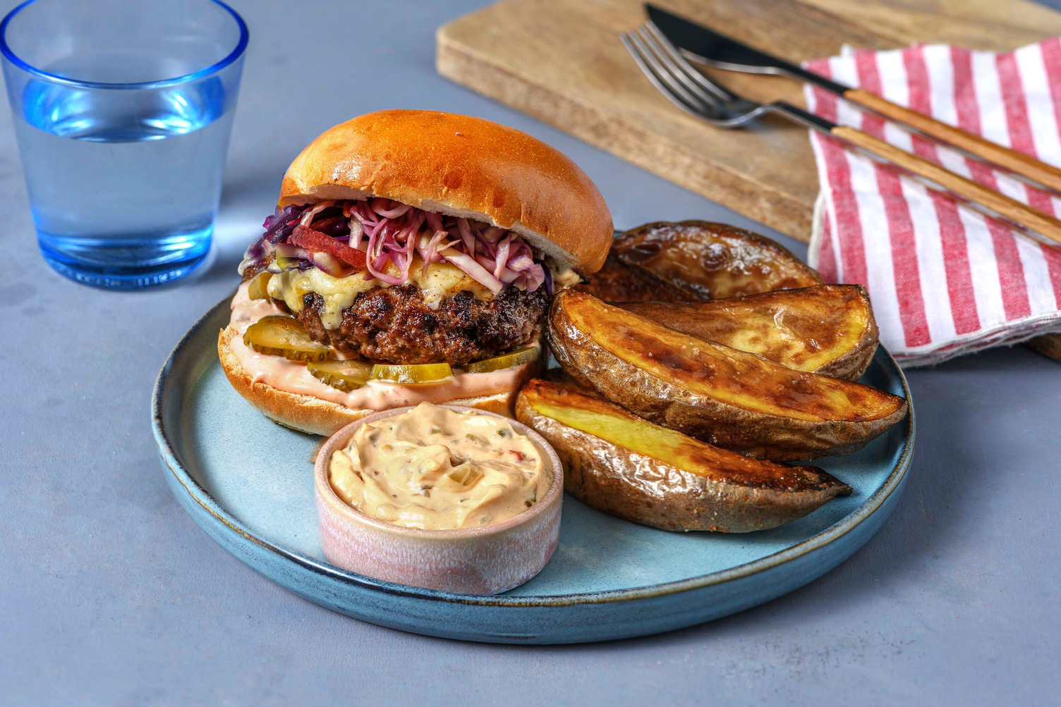 Reuben-Inspired Burgers Recipe | HelloFresh