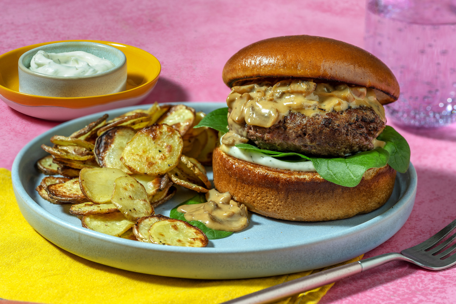 Swedish-Inspired Burgers Recipe | HelloFresh