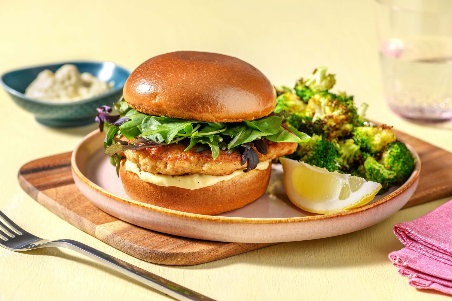 Caesar Turkey Burgers Recipe HelloFresh