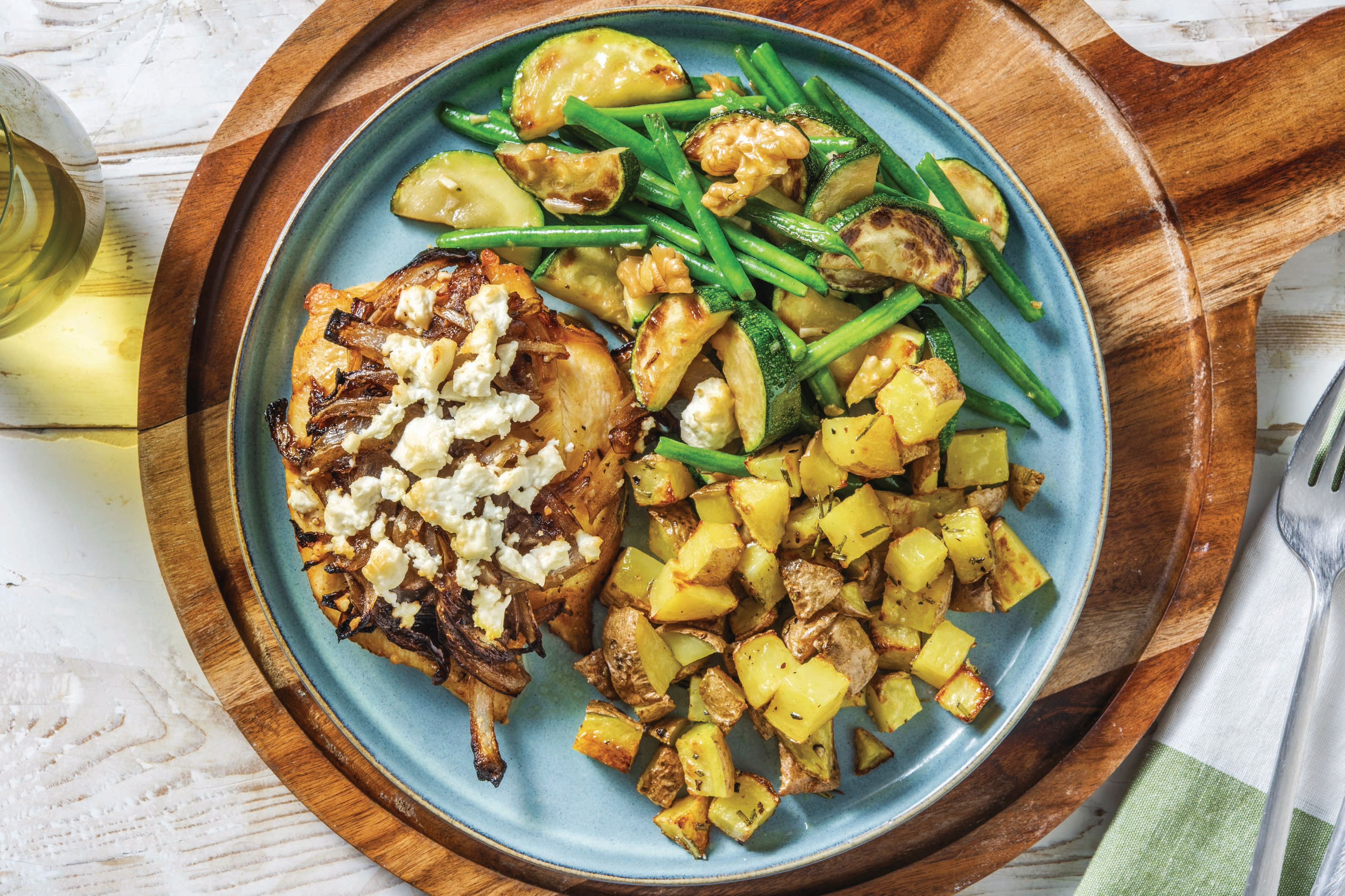 Caramelised Onion & Fetta Chicken Cook Now! Recipe HelloFresh