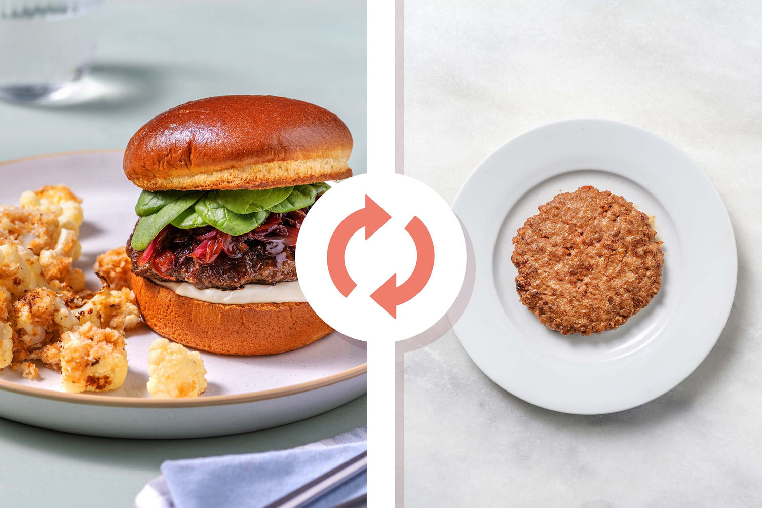 Caramelized Onion Veggie Burgers Recipe HelloFresh