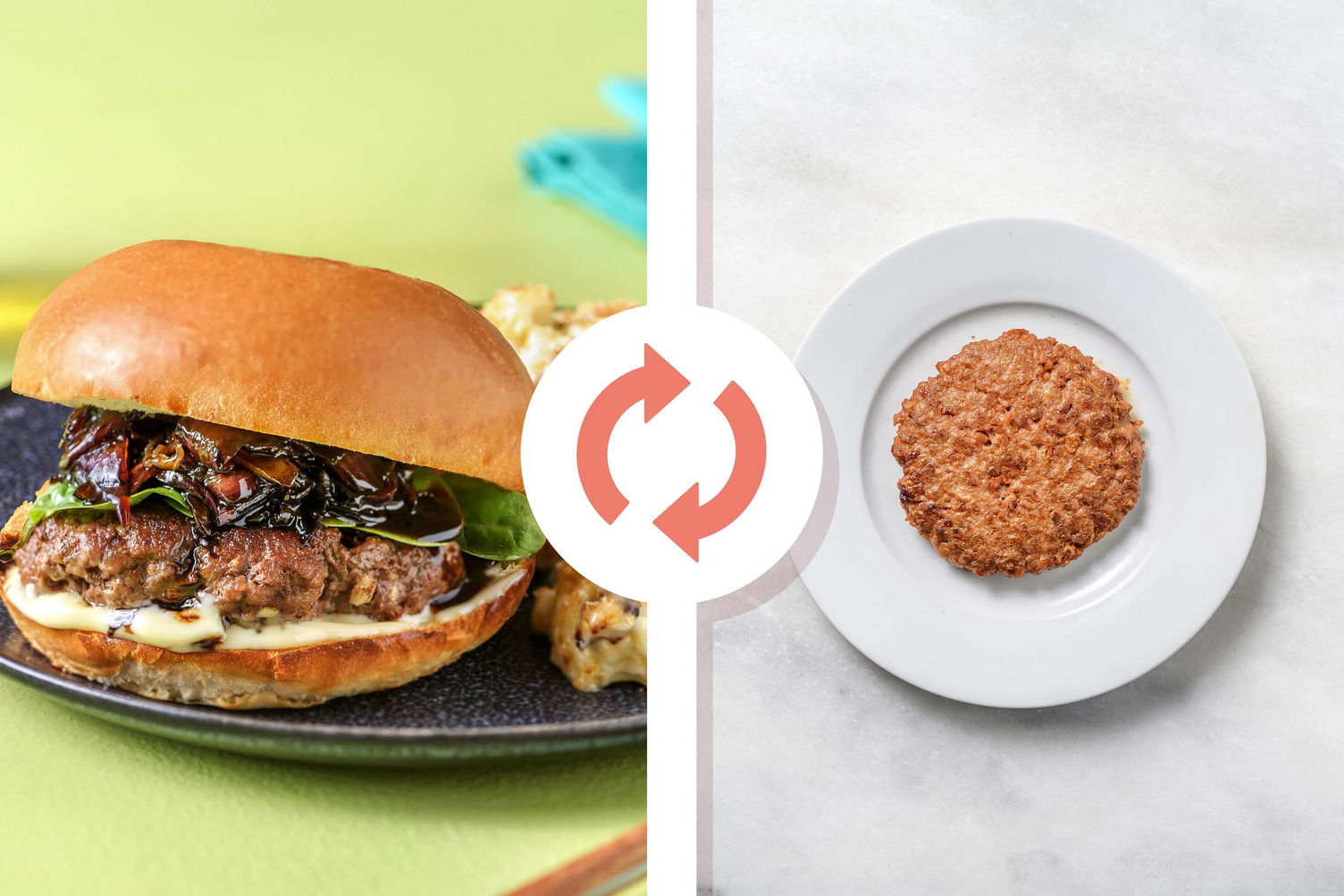 Caramelized Onion Veggie Burgers Recipe HelloFresh