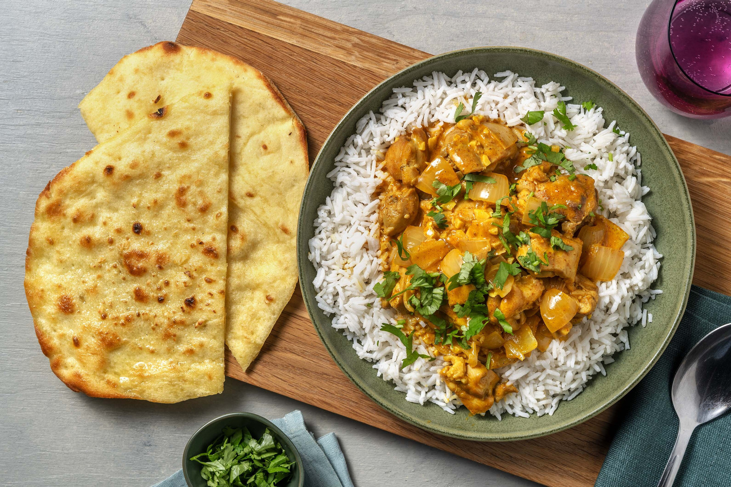 Chicken Korma Style Curry Recipe Hellofresh