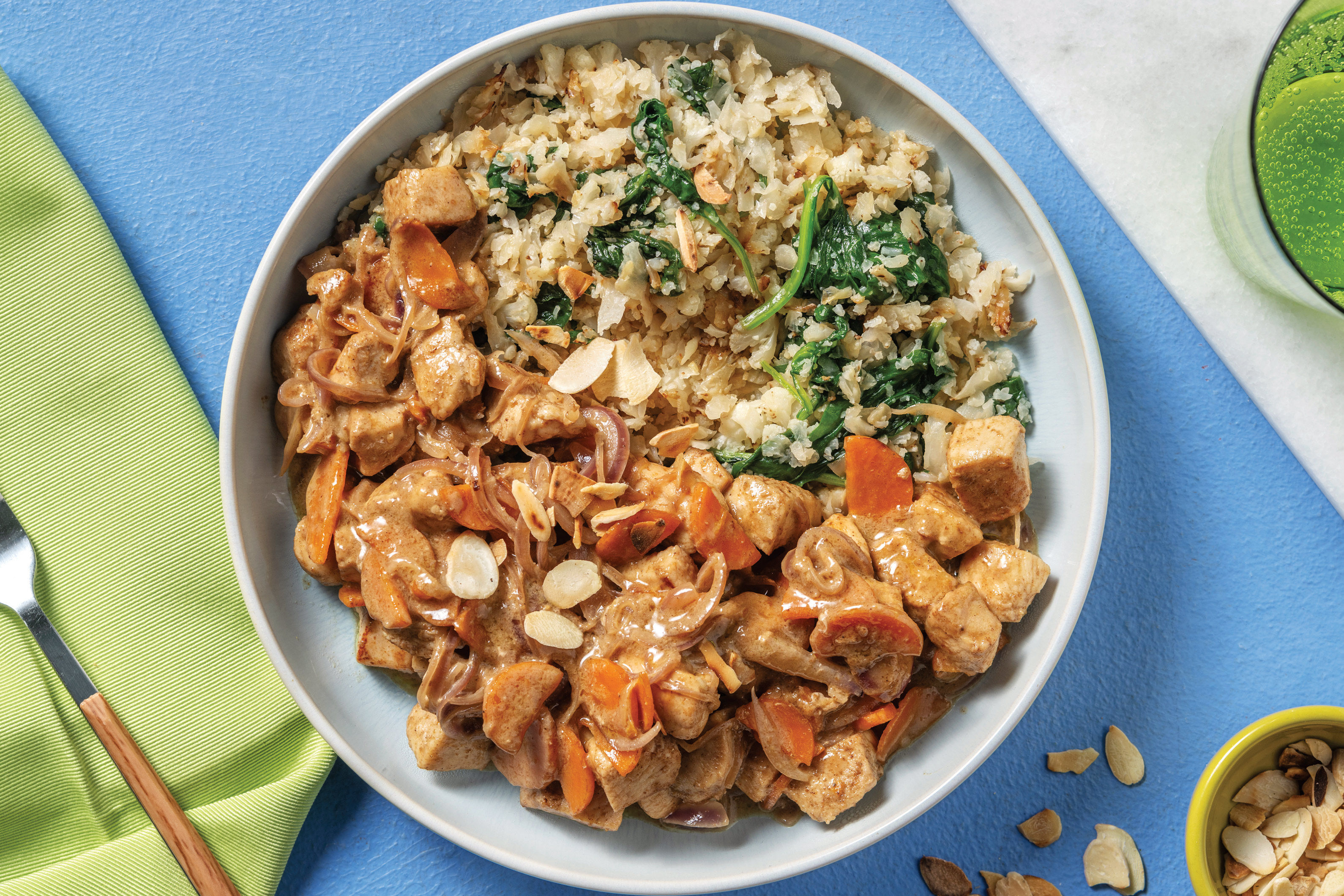 Caribbean Chicken Curry & CauliRice Recipe HelloFresh