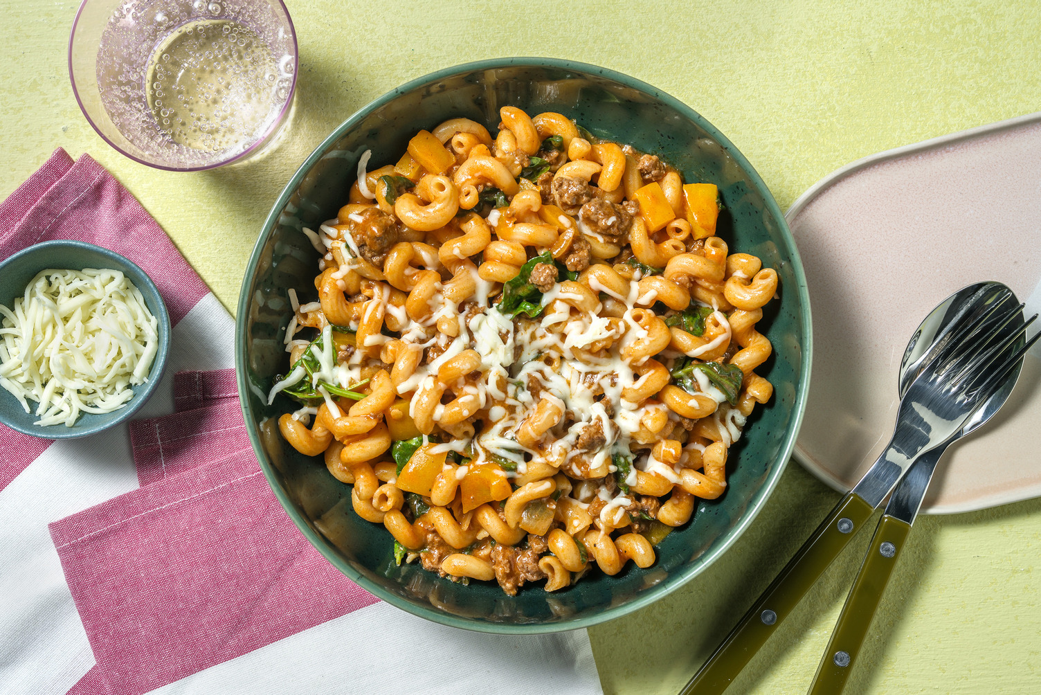 One-Pot Southwest Beef and Cavatappi Recipe | HelloFresh