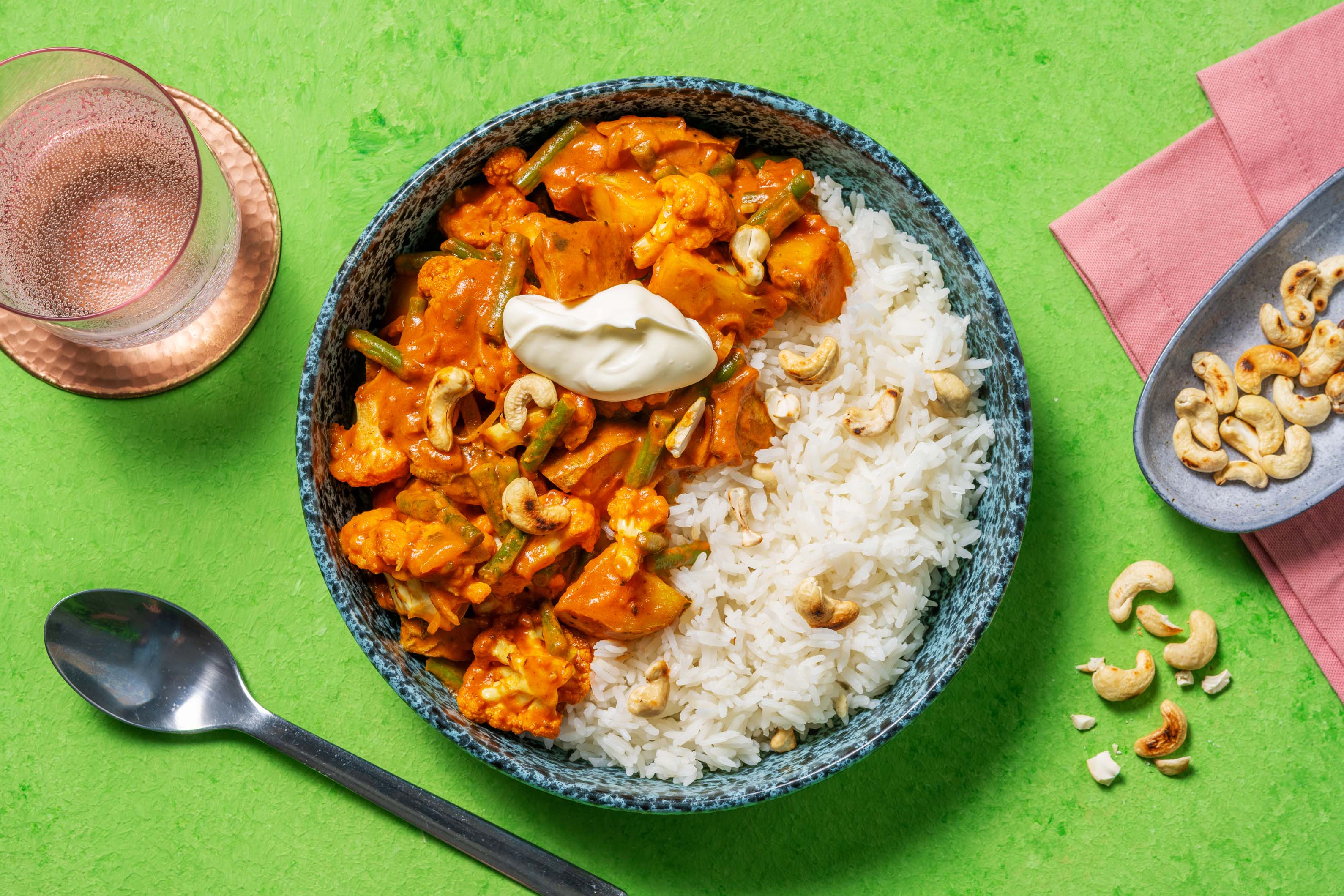 Cauliflower, Potato and Green Bean Curry Recipe HelloFresh