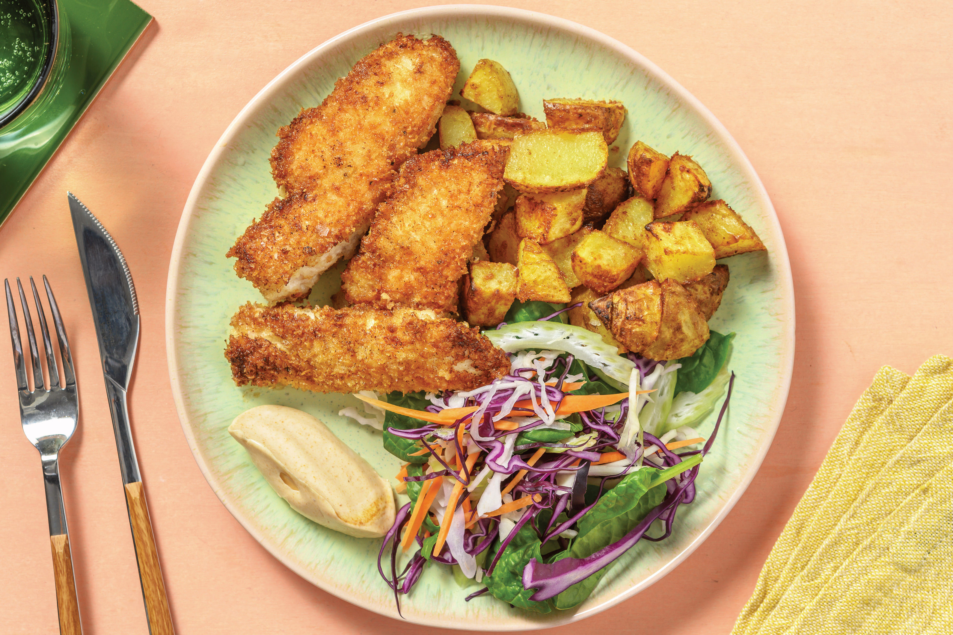 Easy Mayo-Crumbed Chicken Recipe - HelloFresh
