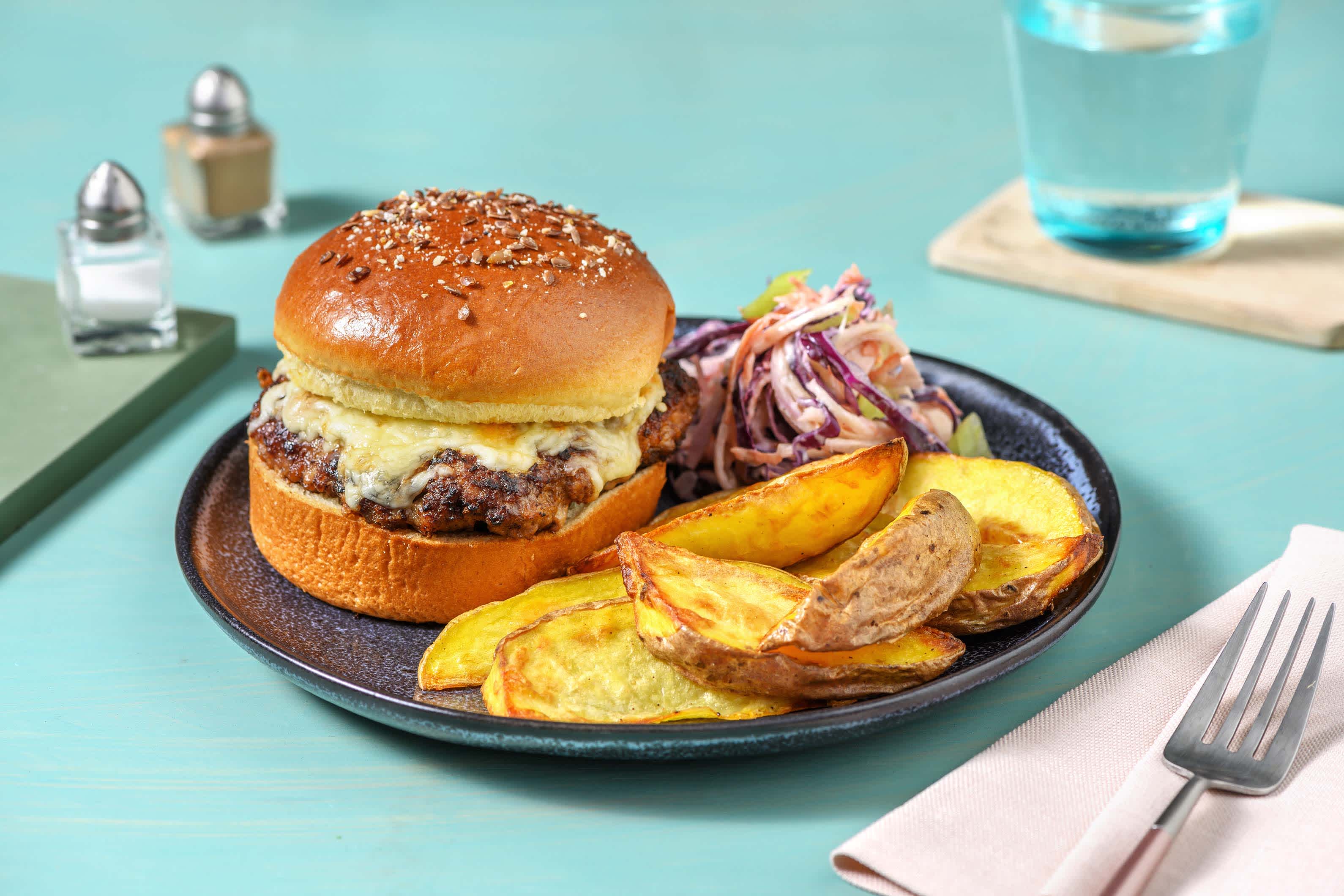 Cheddar Cheeseburger Recipe HelloFresh