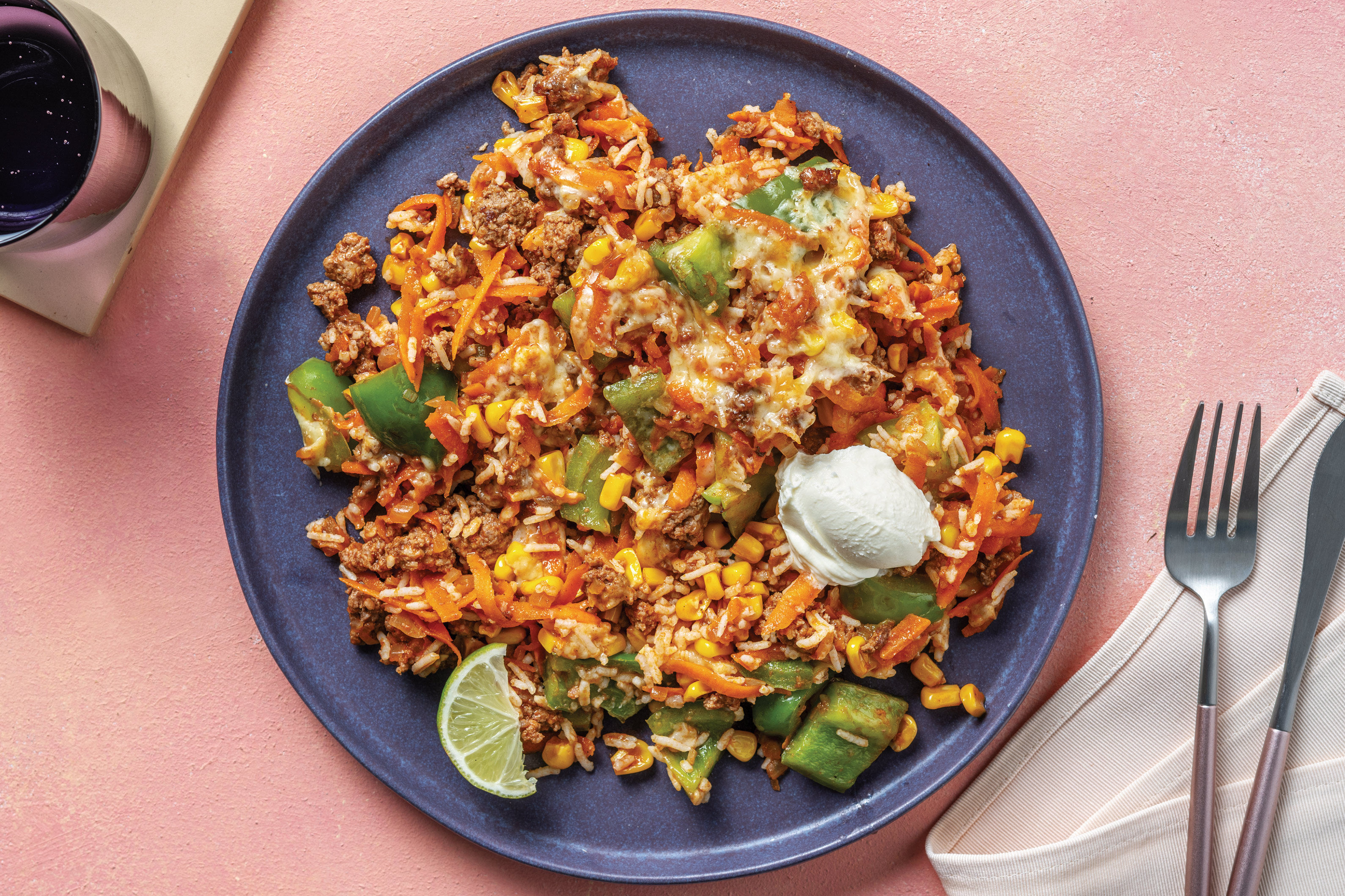Cheesy Mexican Beef Rice Bake Recipe HelloFresh
