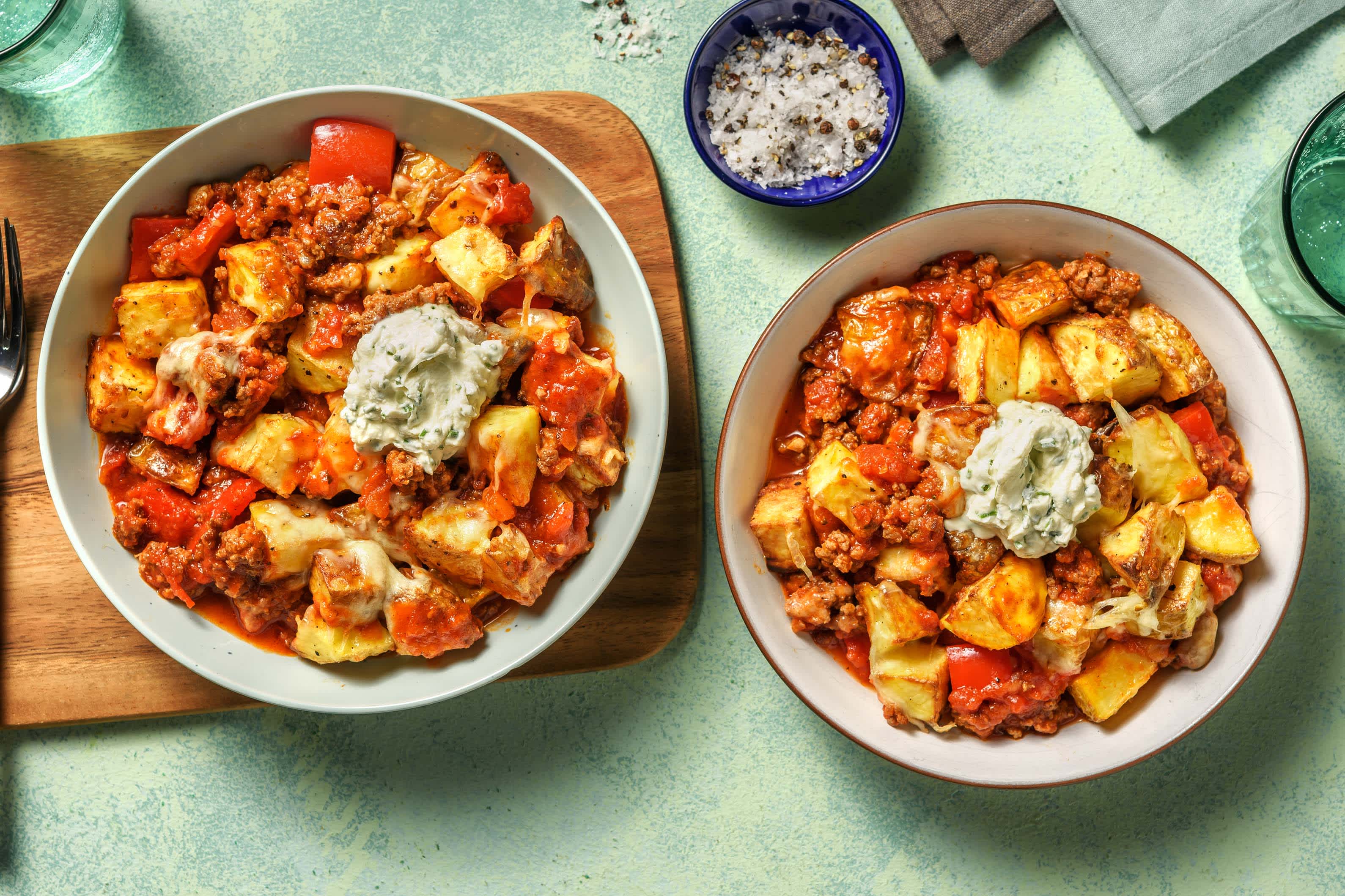Cheesy Mexican Style Beef Hash Recipe HelloFresh