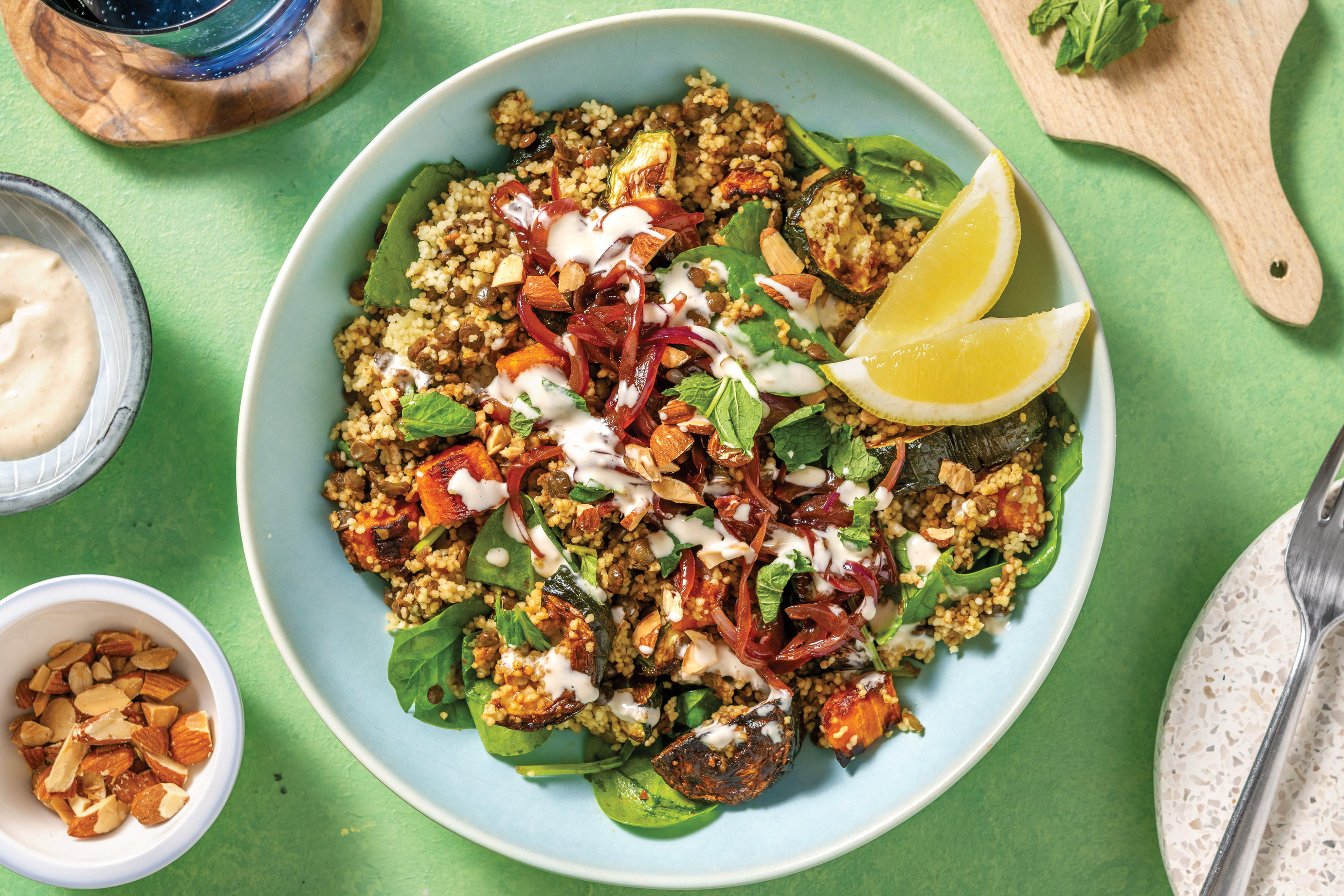 Middle Eastern Lentil & Couscous Bowl Recipe HelloFresh