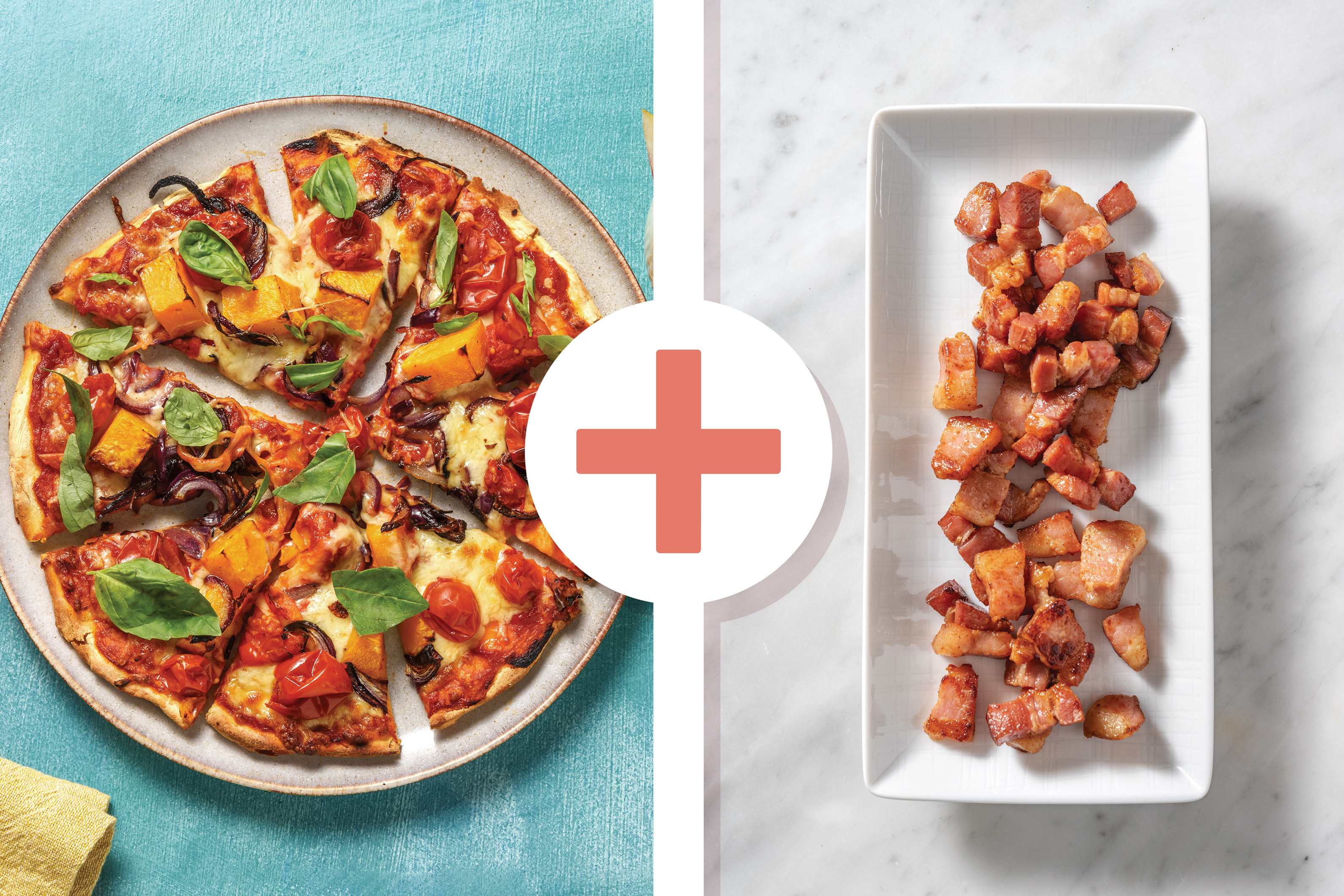 Cherry Tomato, Bacon & Basil Pizza Recipe HelloFresh