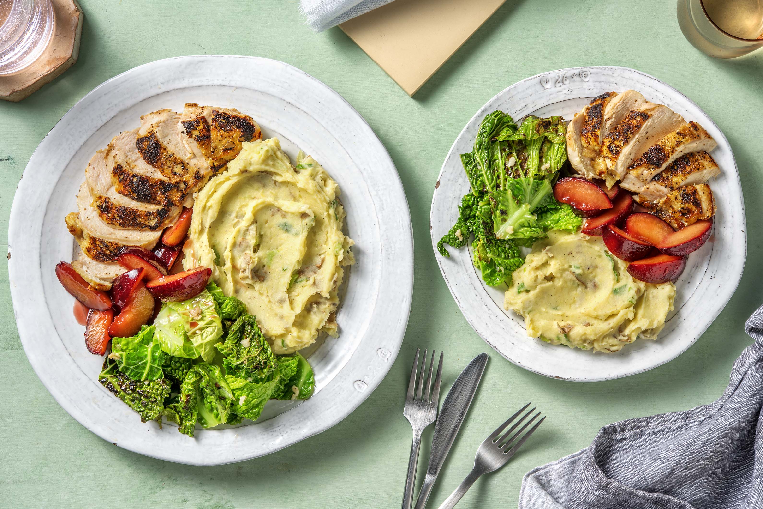 Chicken Breast with Plum Sauce & Veggies Recipe HelloFresh