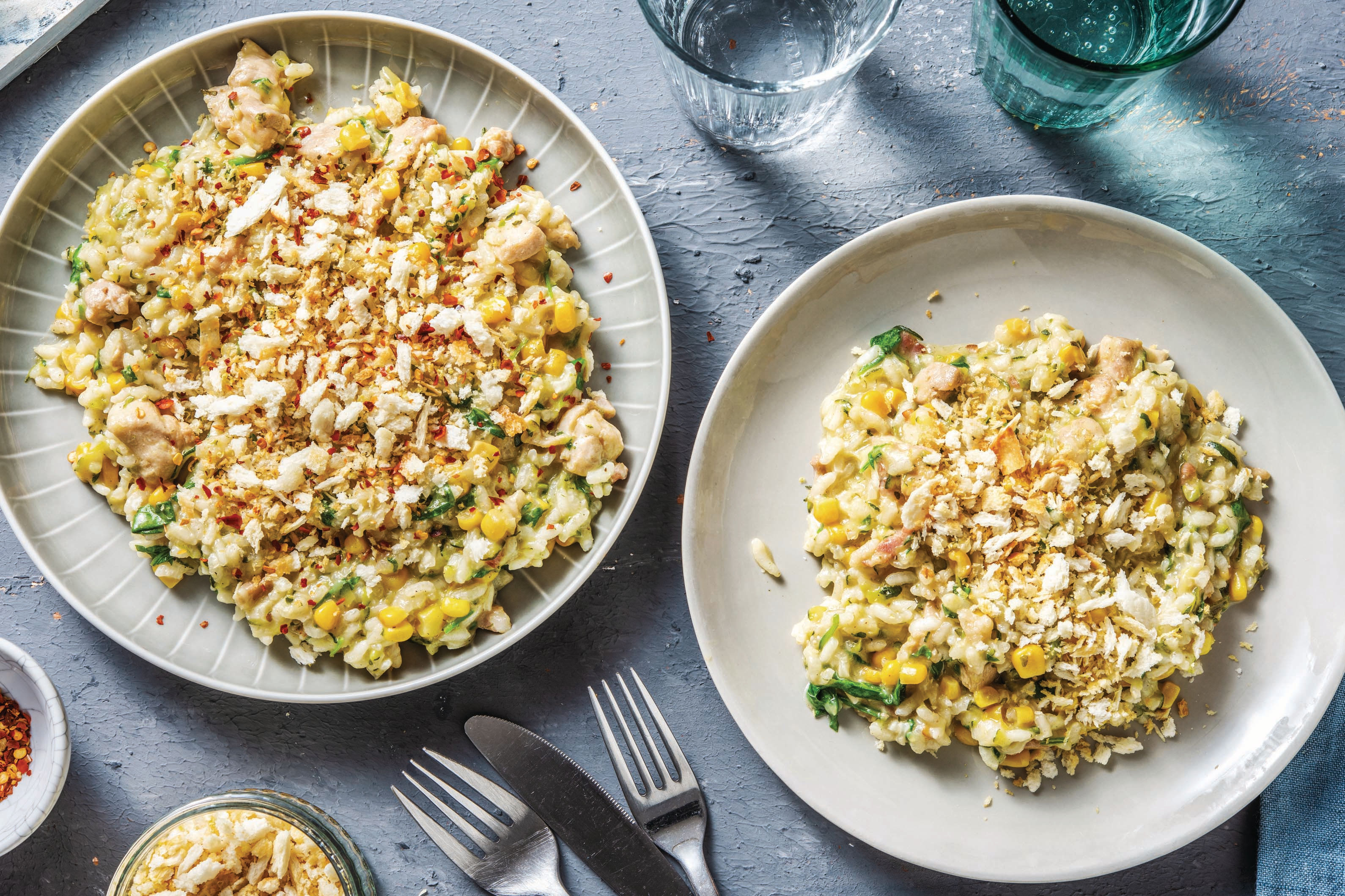Chicken & Bacon Risotto Recipe HelloFresh