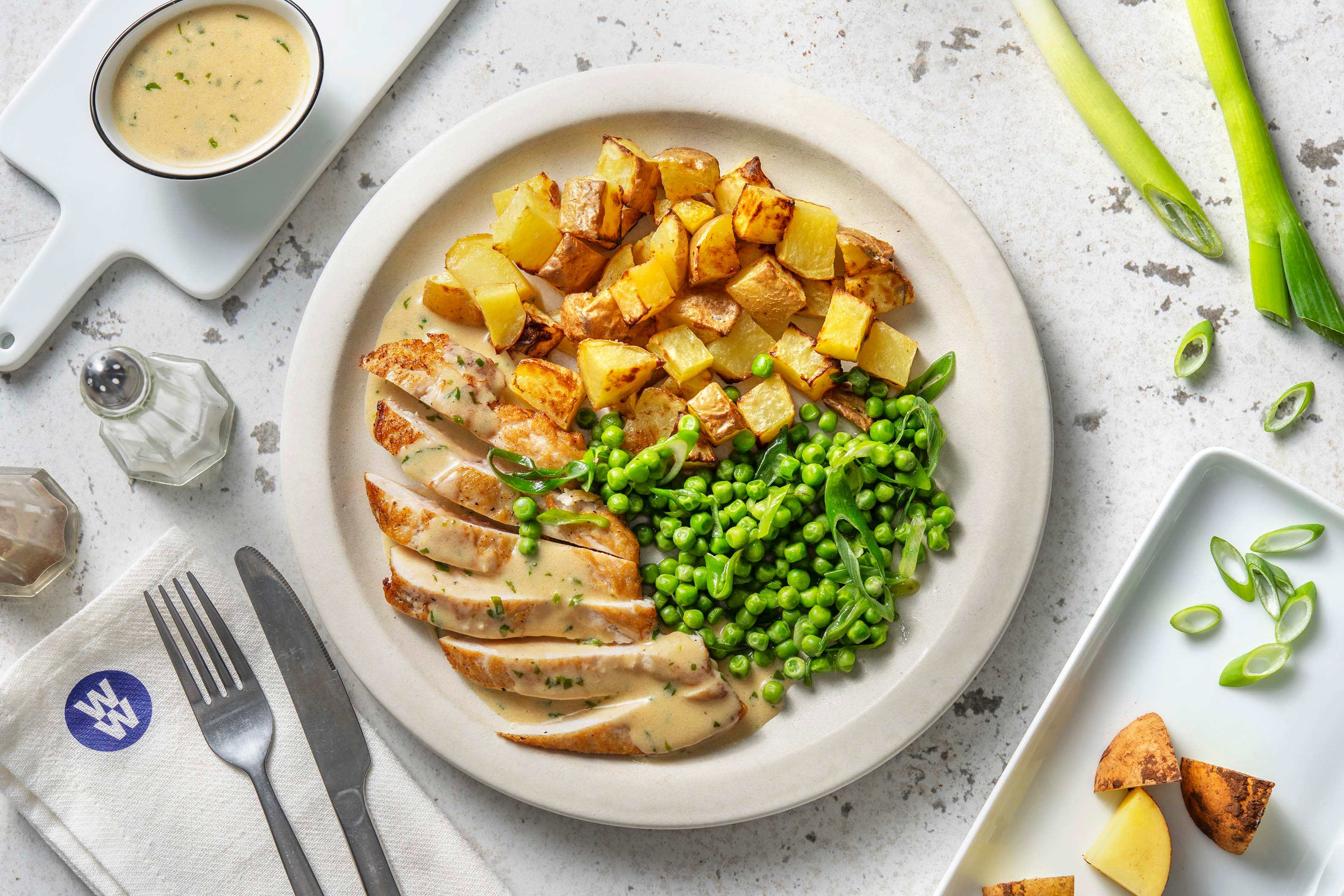 Chicken in Creamy Tarragon Sauce Recipe HelloFresh