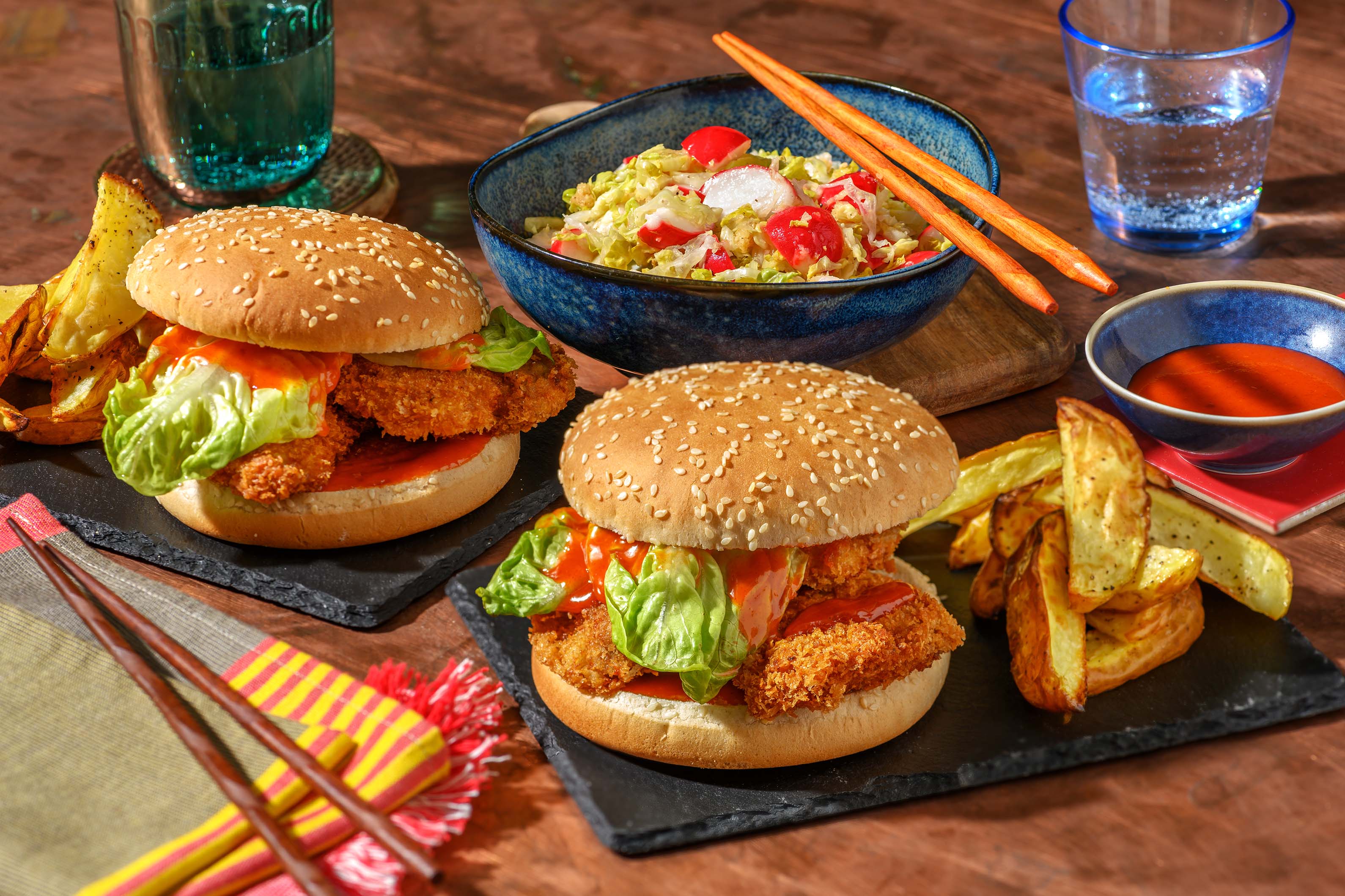 Chicken Katsu Burger Recipe HelloFresh