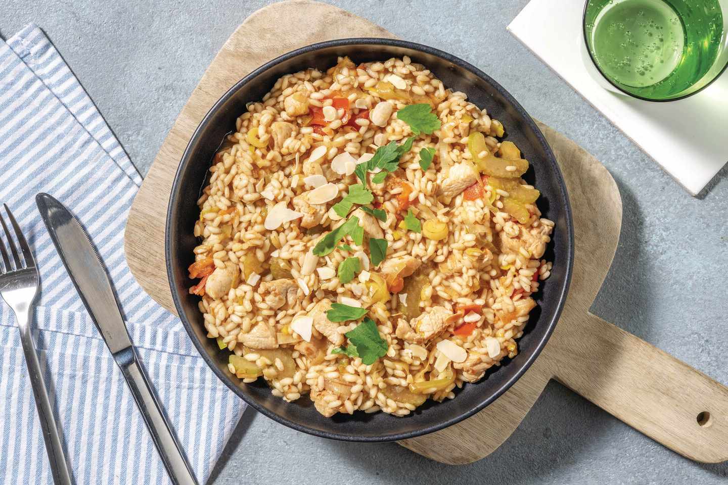 Chicken & Leek Baked Risotto Recipe HelloFresh