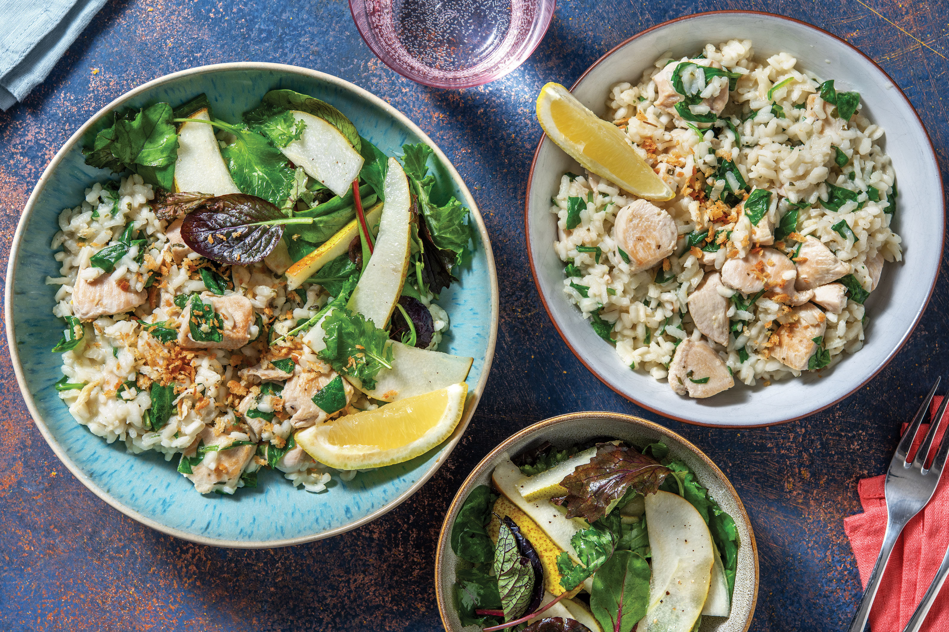 Baked Chicken & Lemon Risotto Recipe HelloFresh