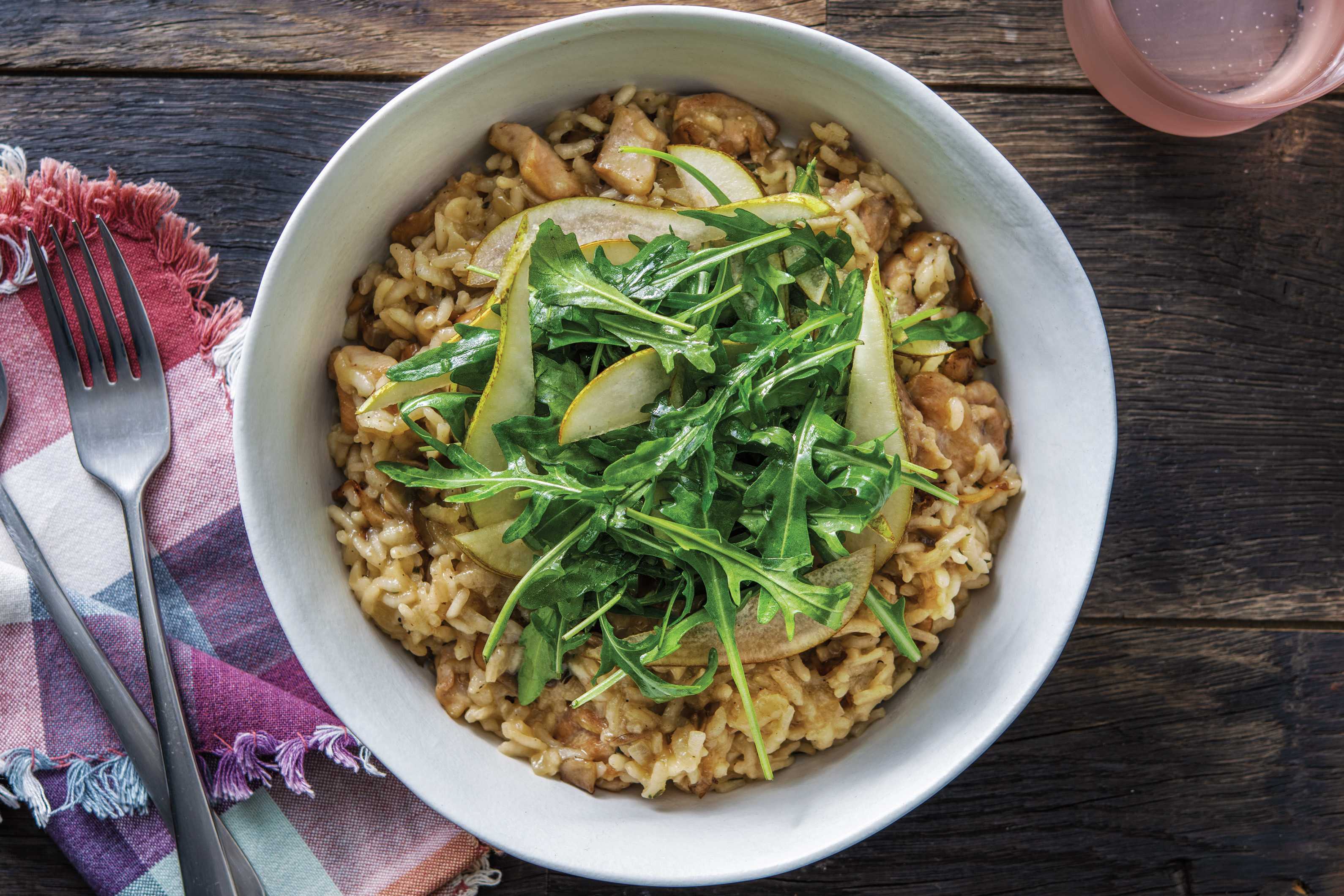 Chicken, Mushroom & Thyme Baked Risotto Recipe HelloFresh