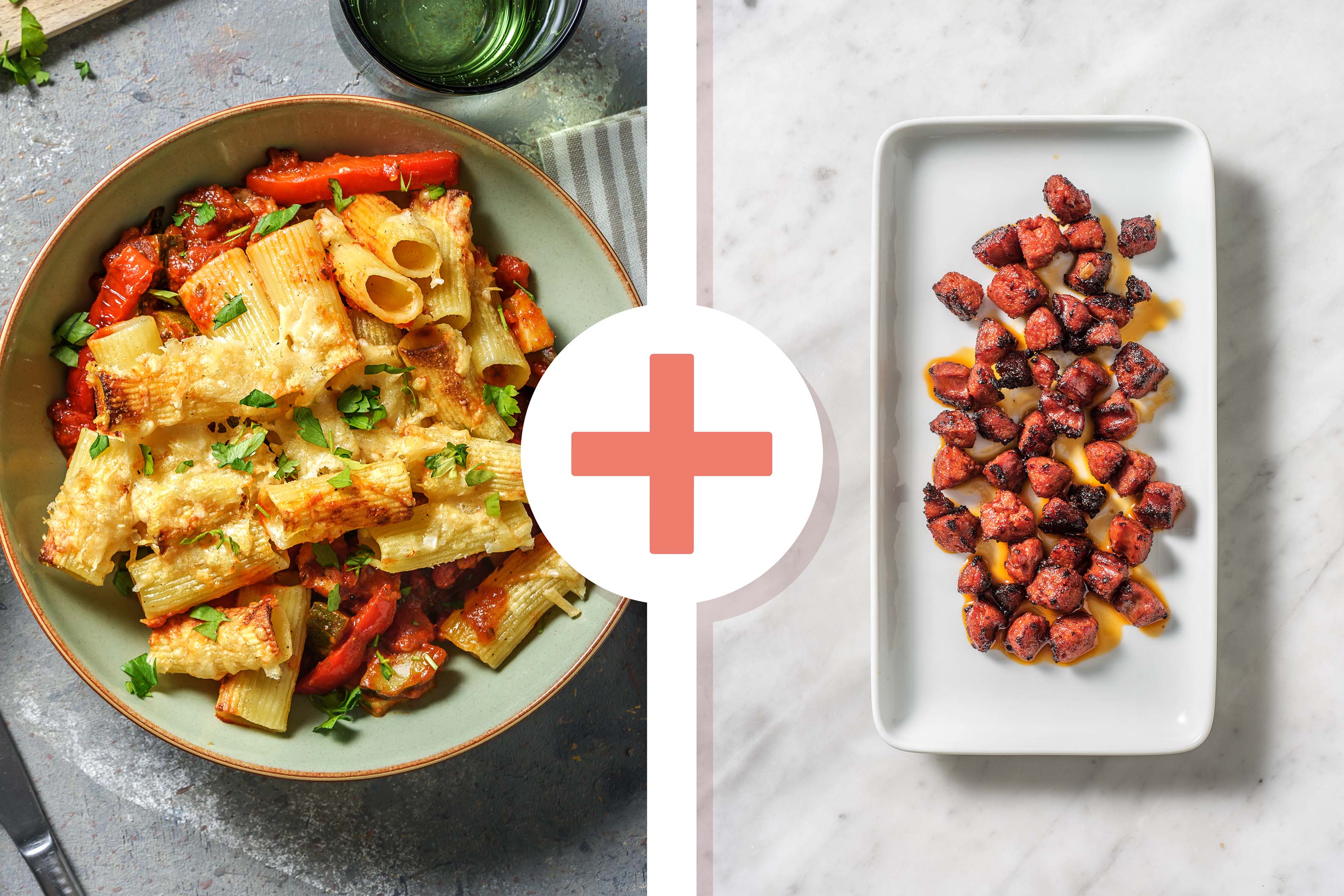 Chicken and Chorizo Pasta Bake Recipe HelloFresh