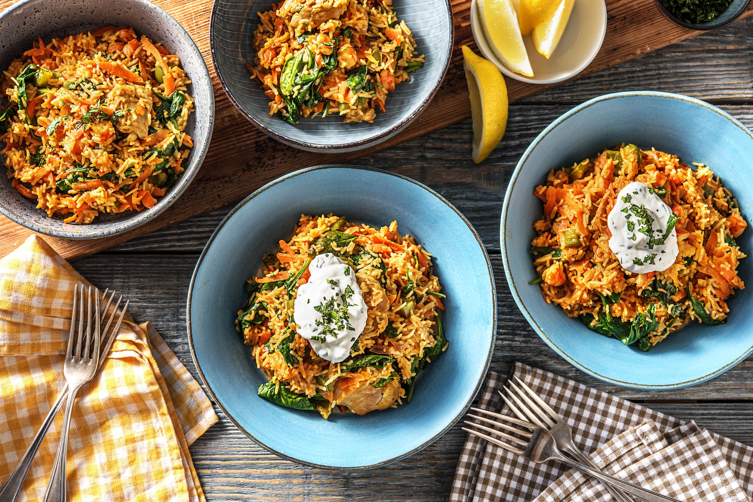Chicken & Prawn Pilaf with Veggies Recipe HelloFresh