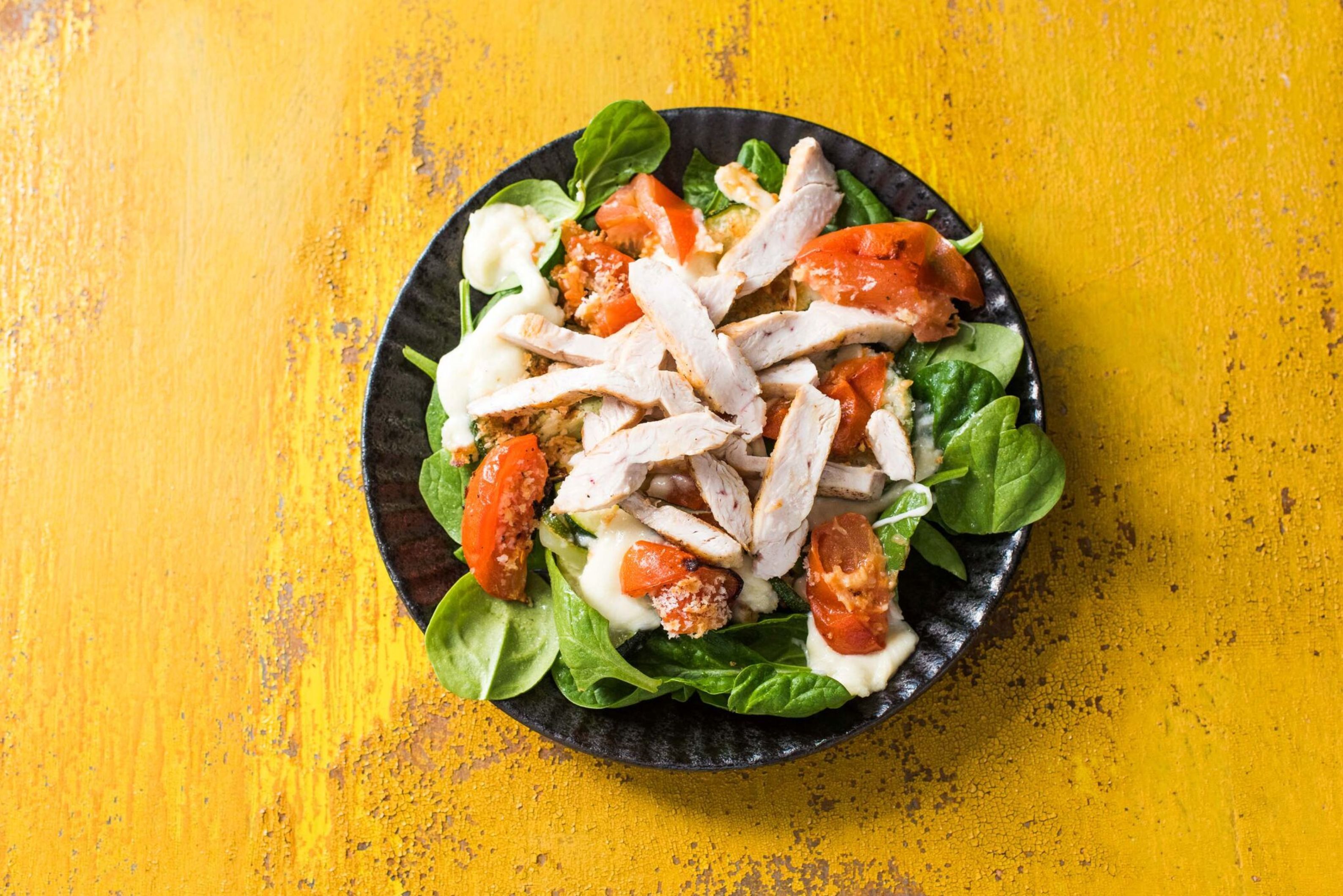Chicken & Spinach Salad Recipe HelloFresh