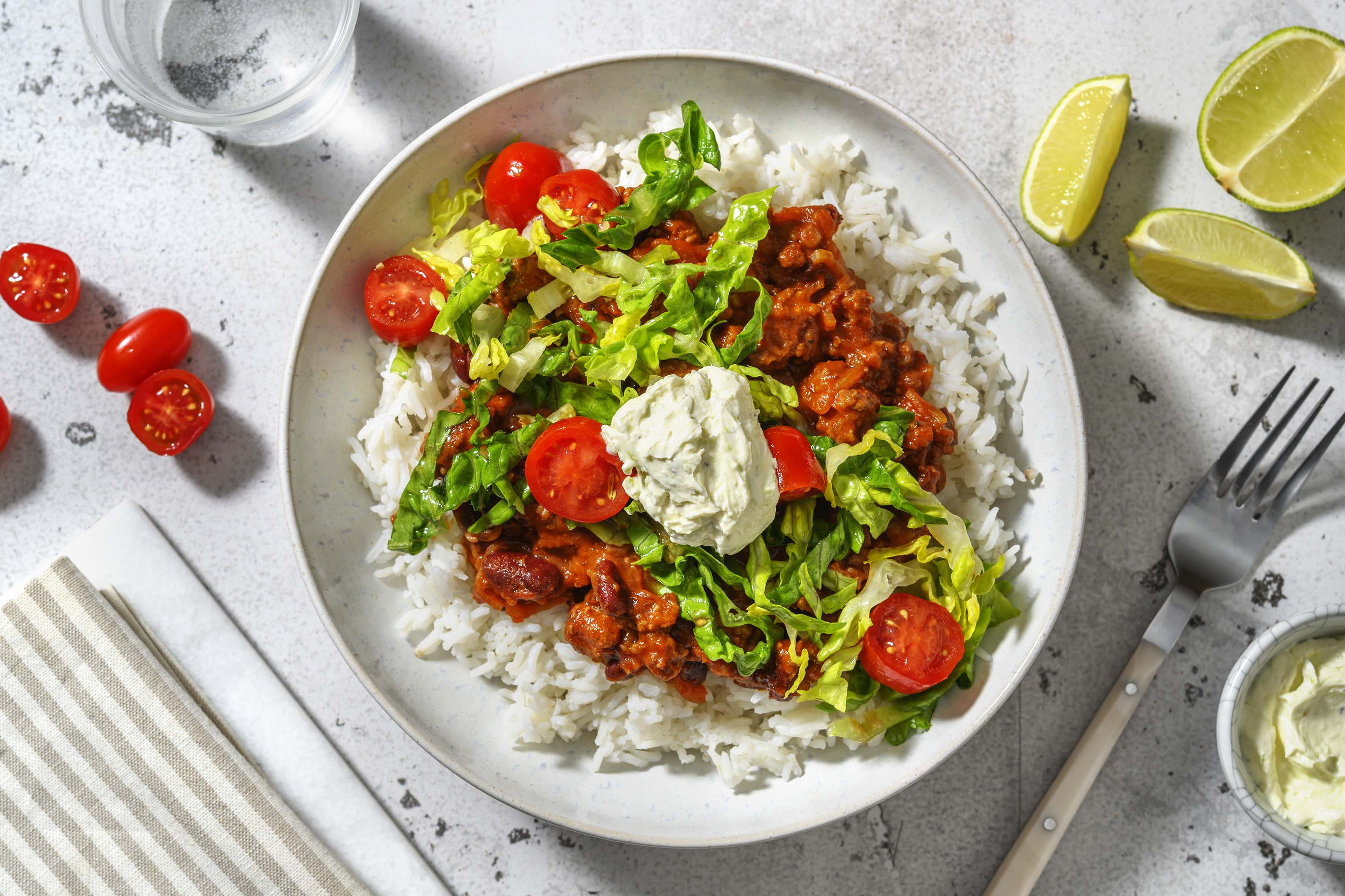 Chilli Beef Burrito Bowl Recipe HelloFresh