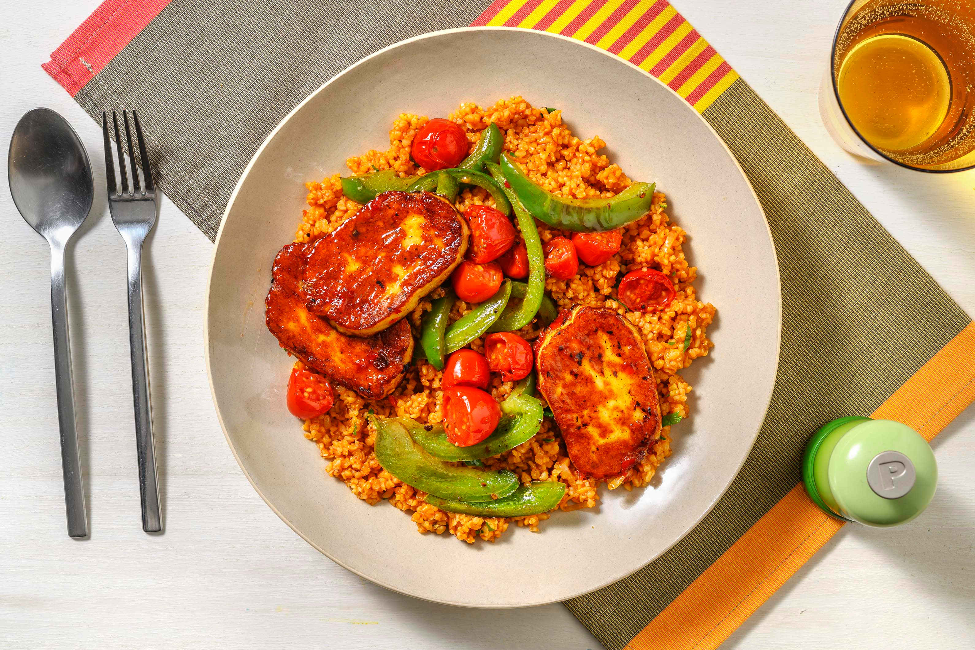 Chilli Jam Glazed Halloumi Recipe HelloFresh