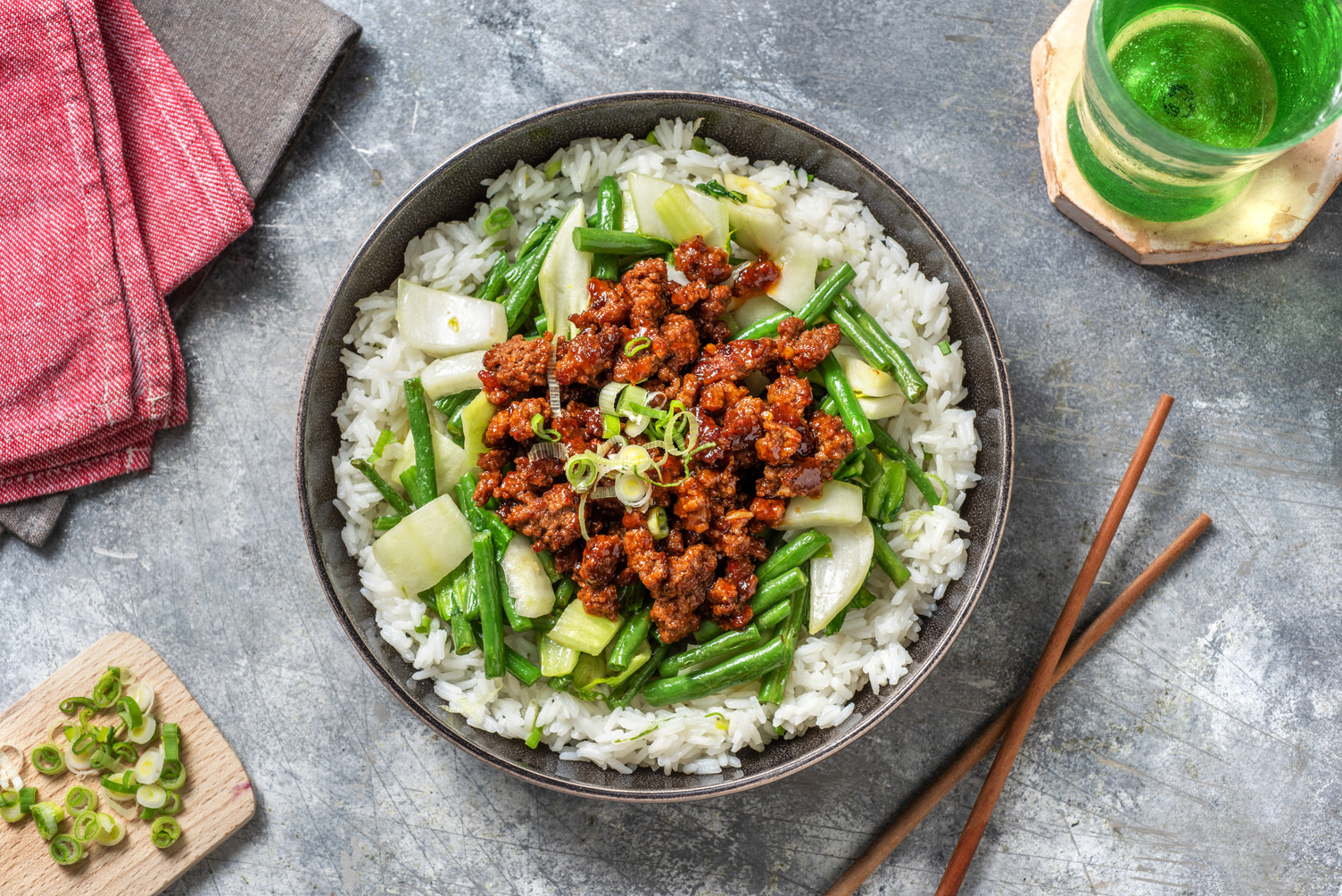 Chinese-style Beef Bowl Recipe 