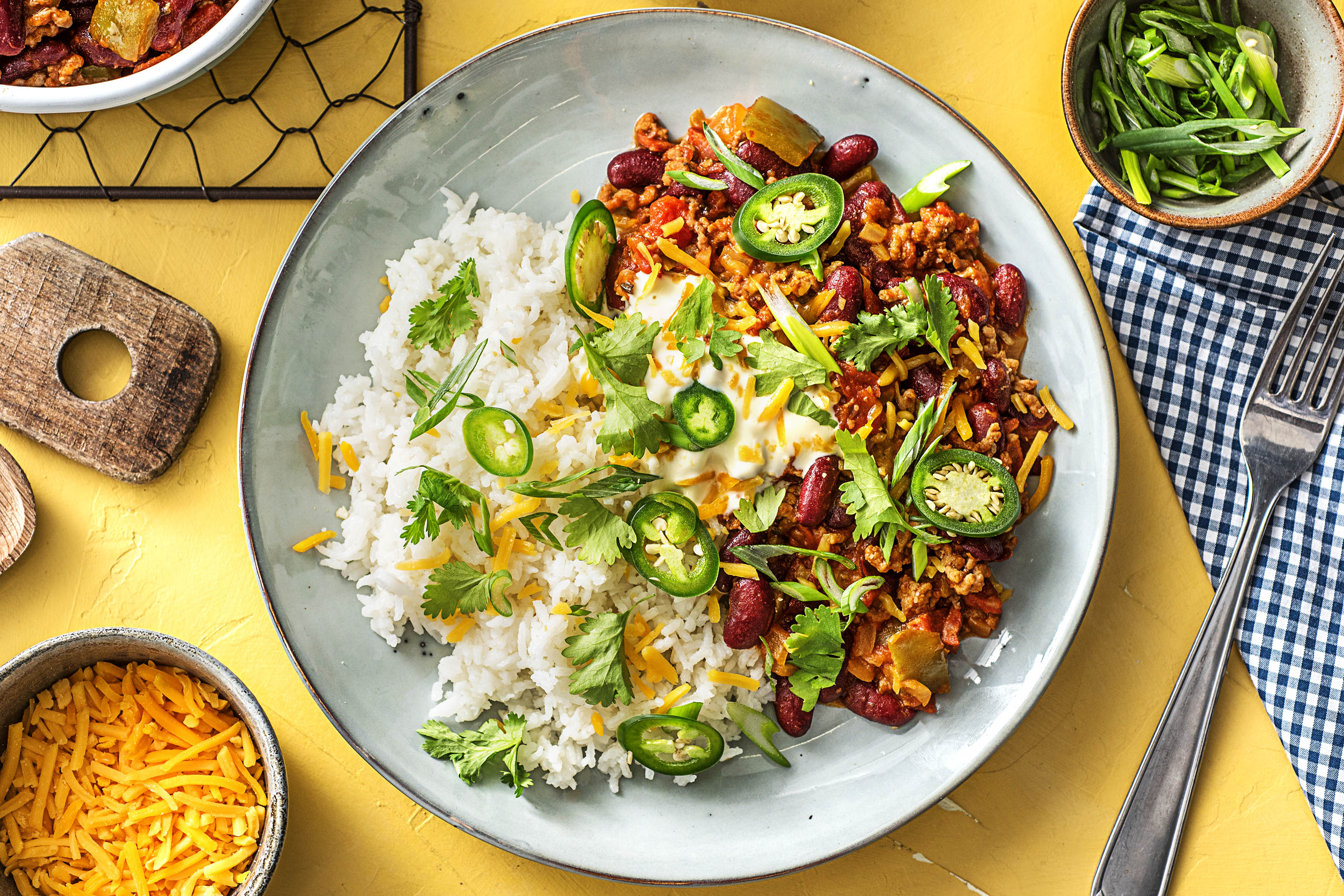 Chorizo and Beef Chili Recipe HelloFresh