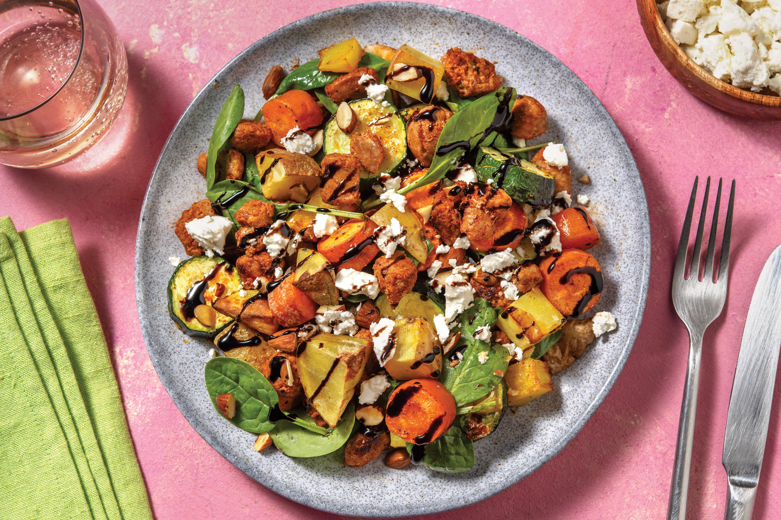 Chorizo & Veggie Traybake Recipe HelloFresh