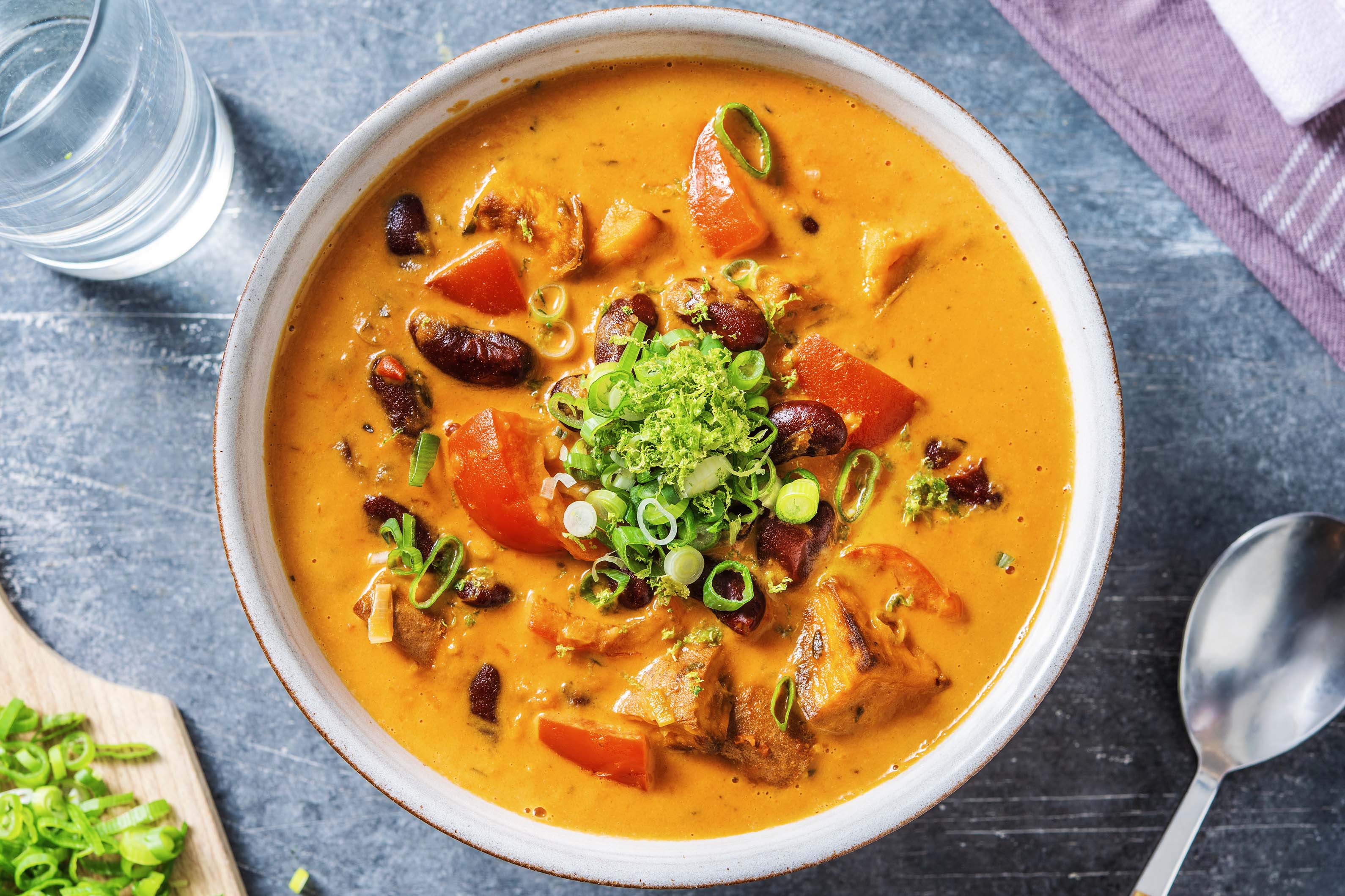 Coconut Soup with Sweet Potato Recipe HelloFresh