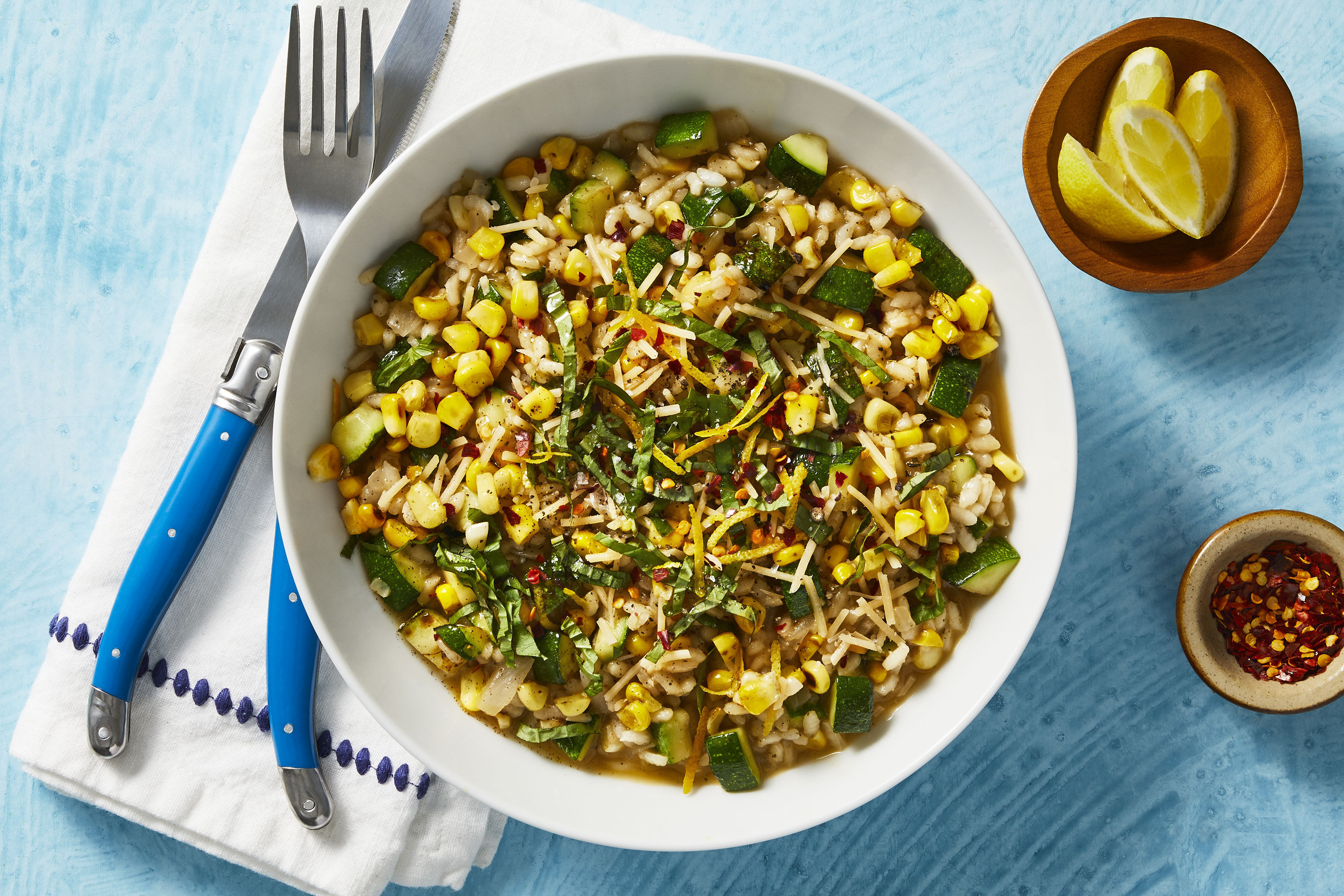 Corn and Zucchini Risotto Recipe HelloFresh