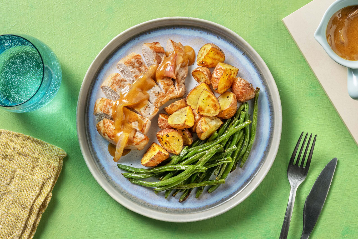 Côtelettes De Porc Au Miel Et à La Moutarde De Dijon Recette | HelloFresh